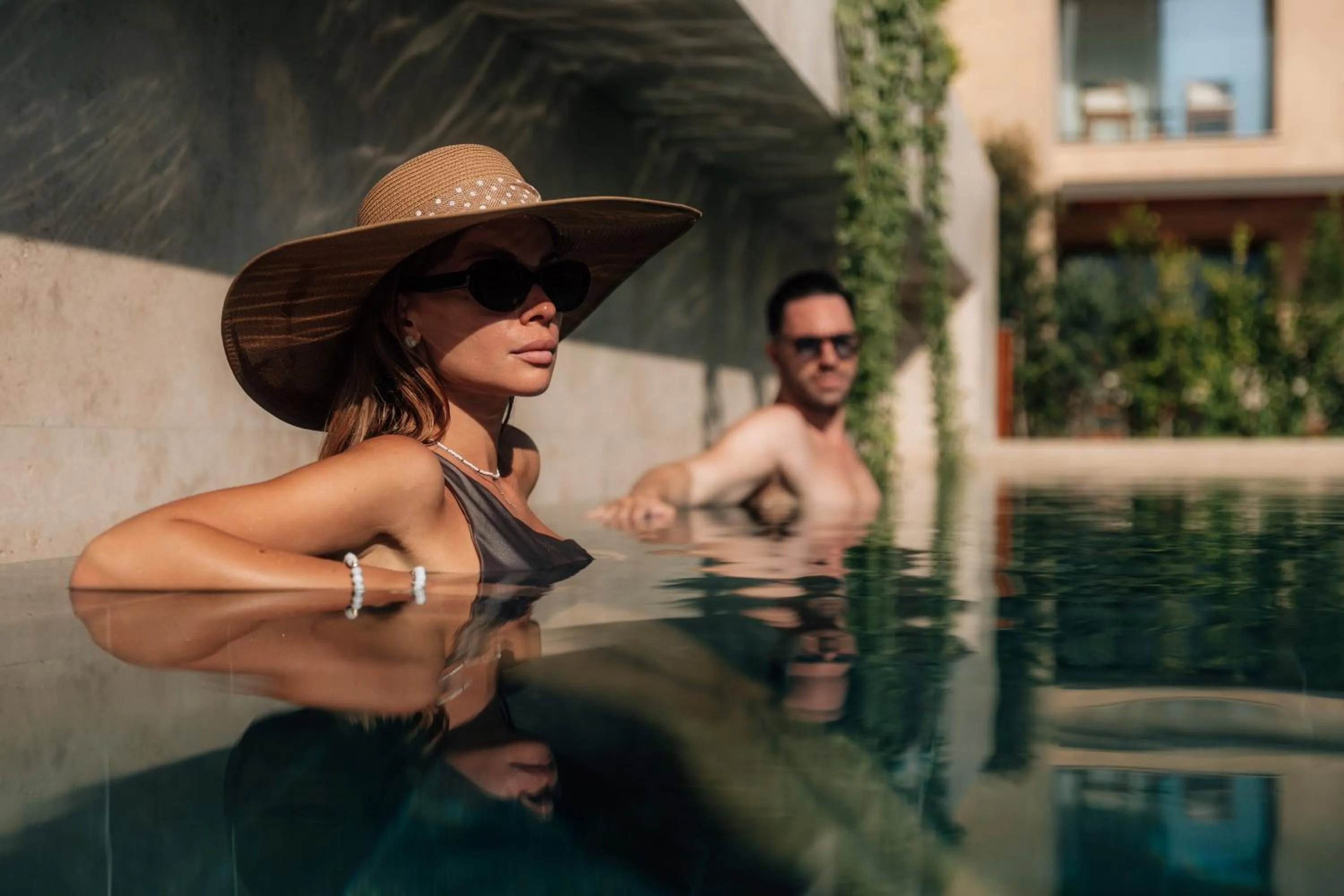 Pool view in M Boutique Hotel - Designed for Adults