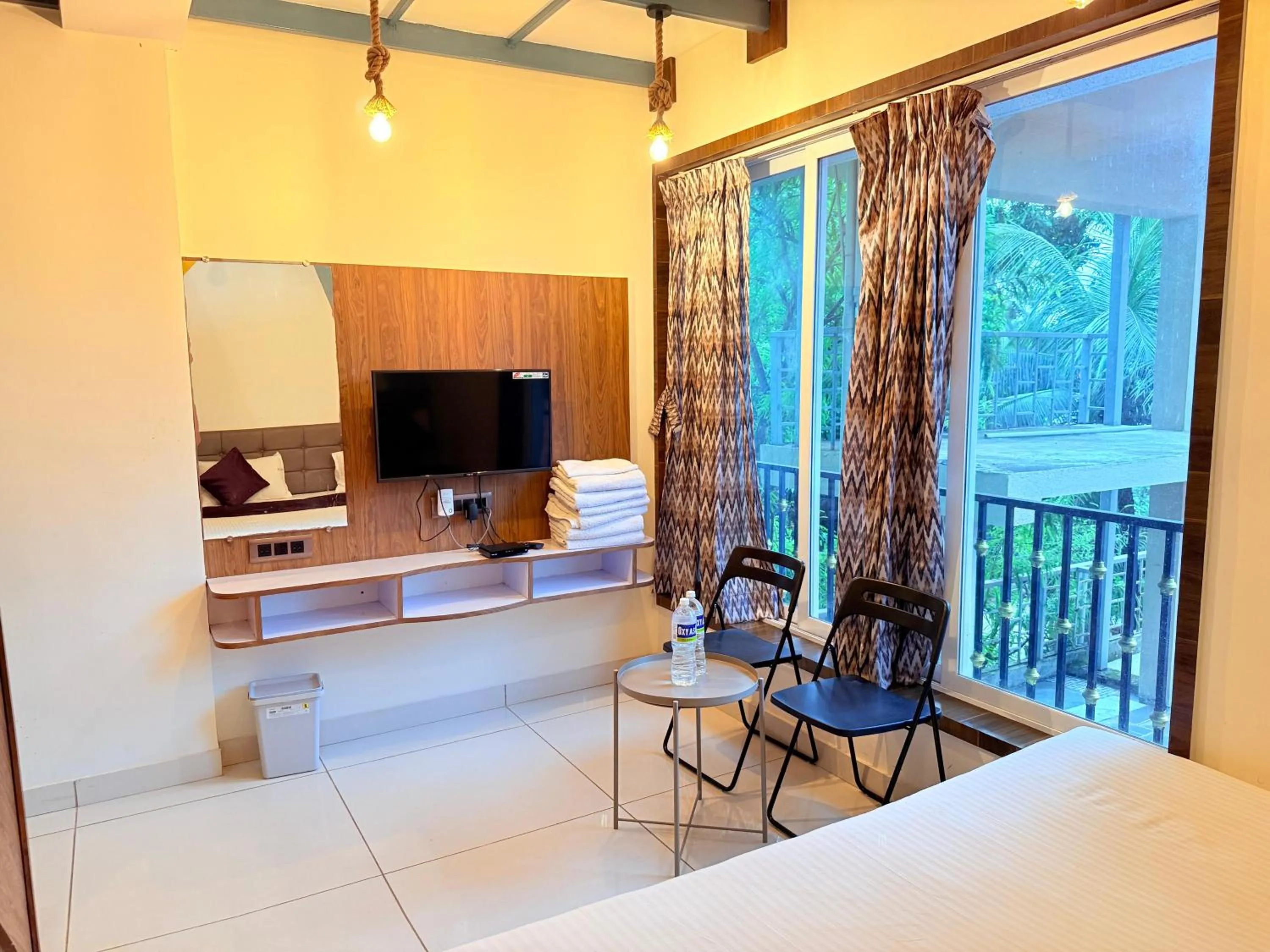 Bedroom in Passiflora Beach Resort Alibaug