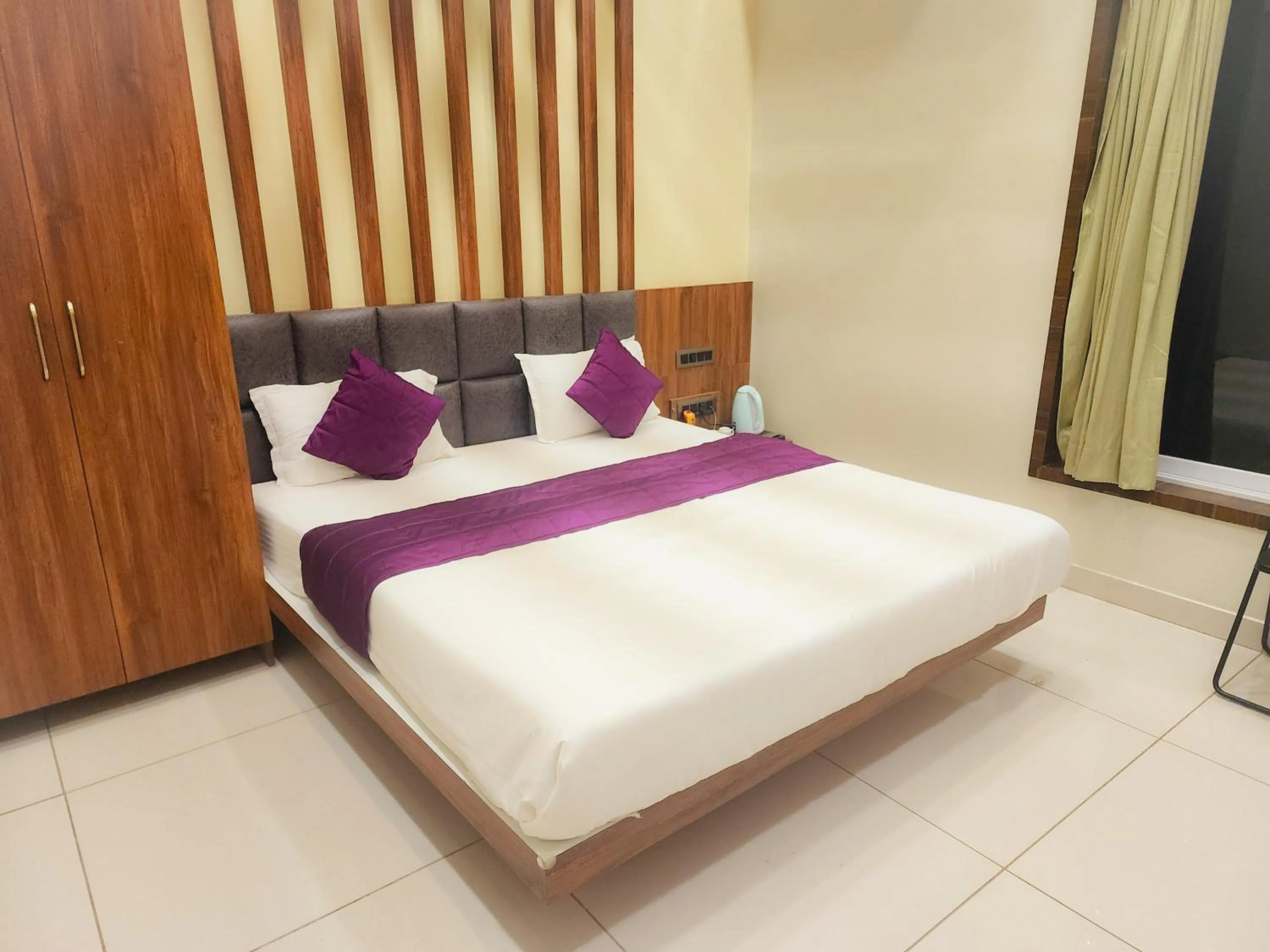 Bedroom in Passiflora Beach Resort Alibaug