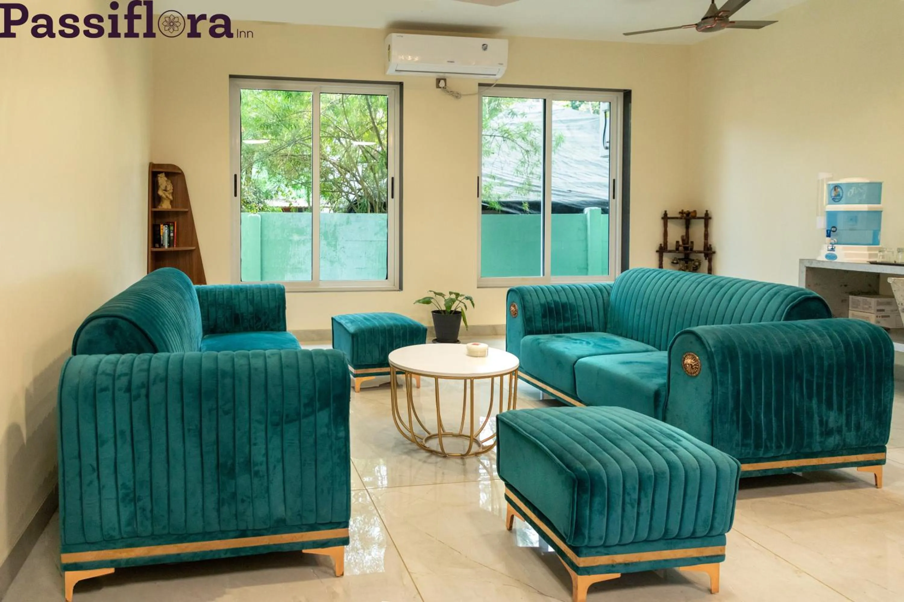 Seating area in Passiflora Beach Resort Alibaug