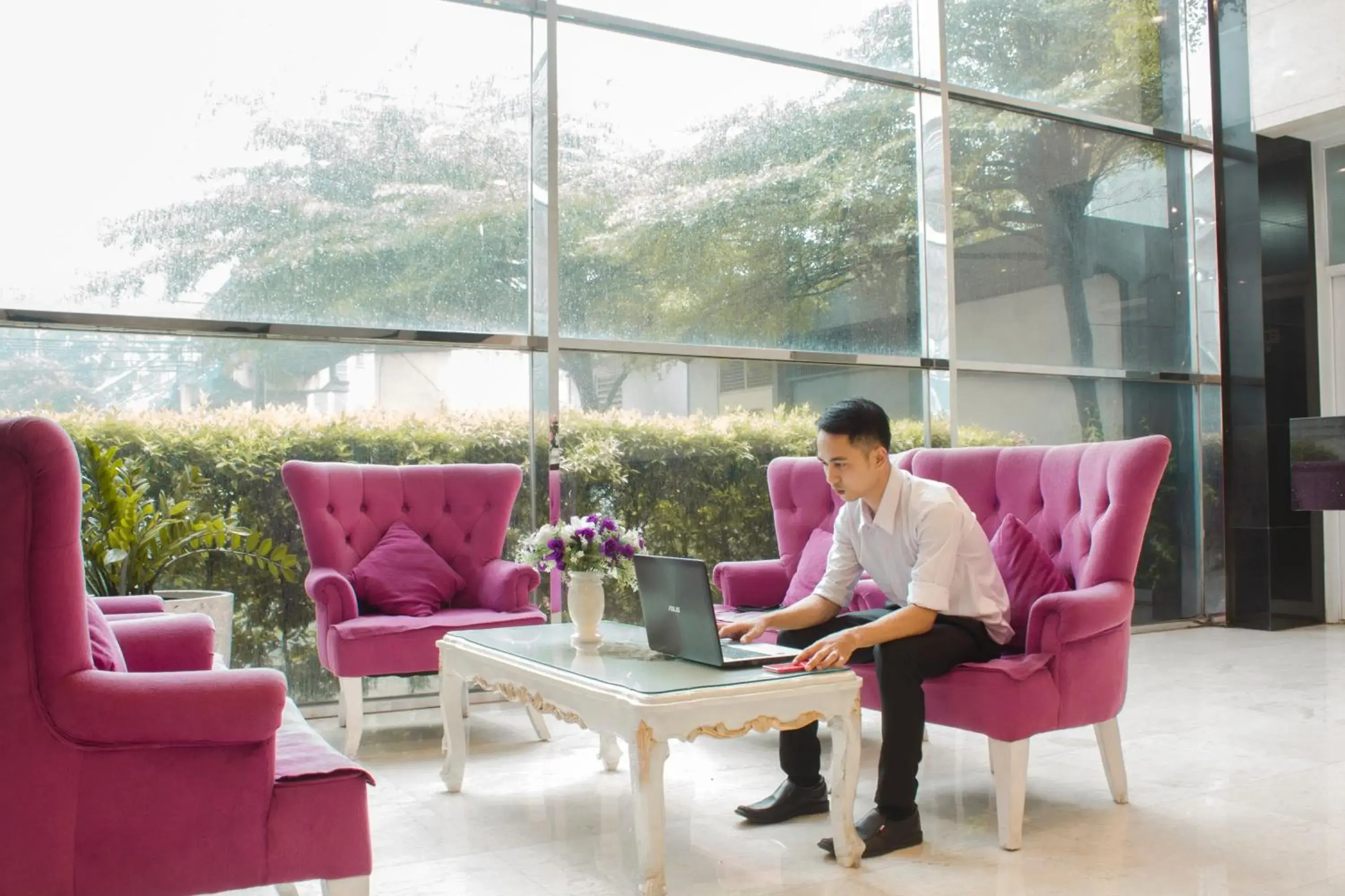 Lobby or reception in Marilyn Hotel Serpong Lobby or reception in Marilyn Hotel Serpong