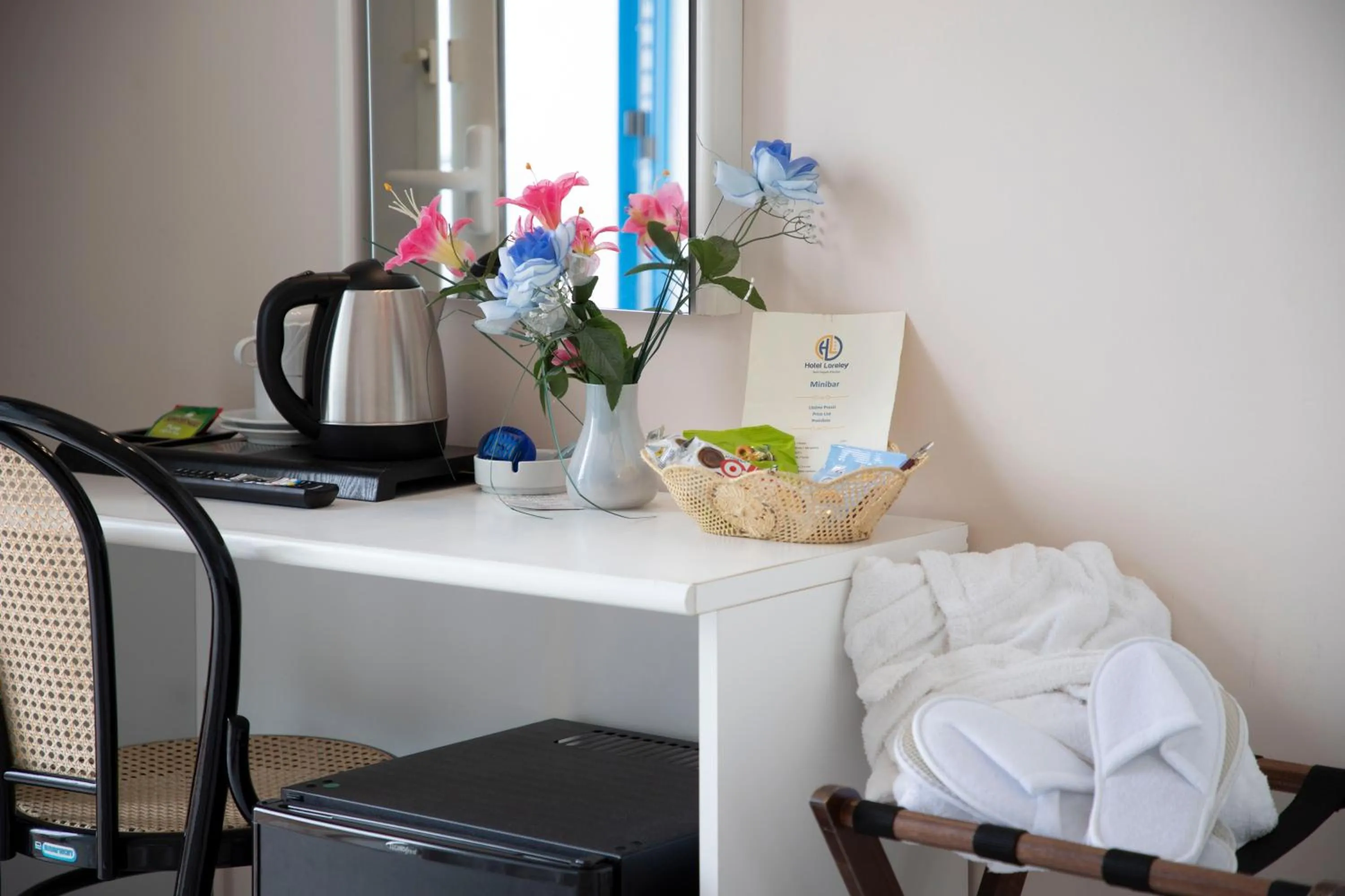 Decorative detail in Hotel Loreley