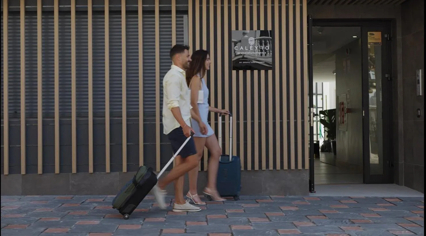 Lobby or reception in Caleyro Boutique Apartments - "Parking incluido"