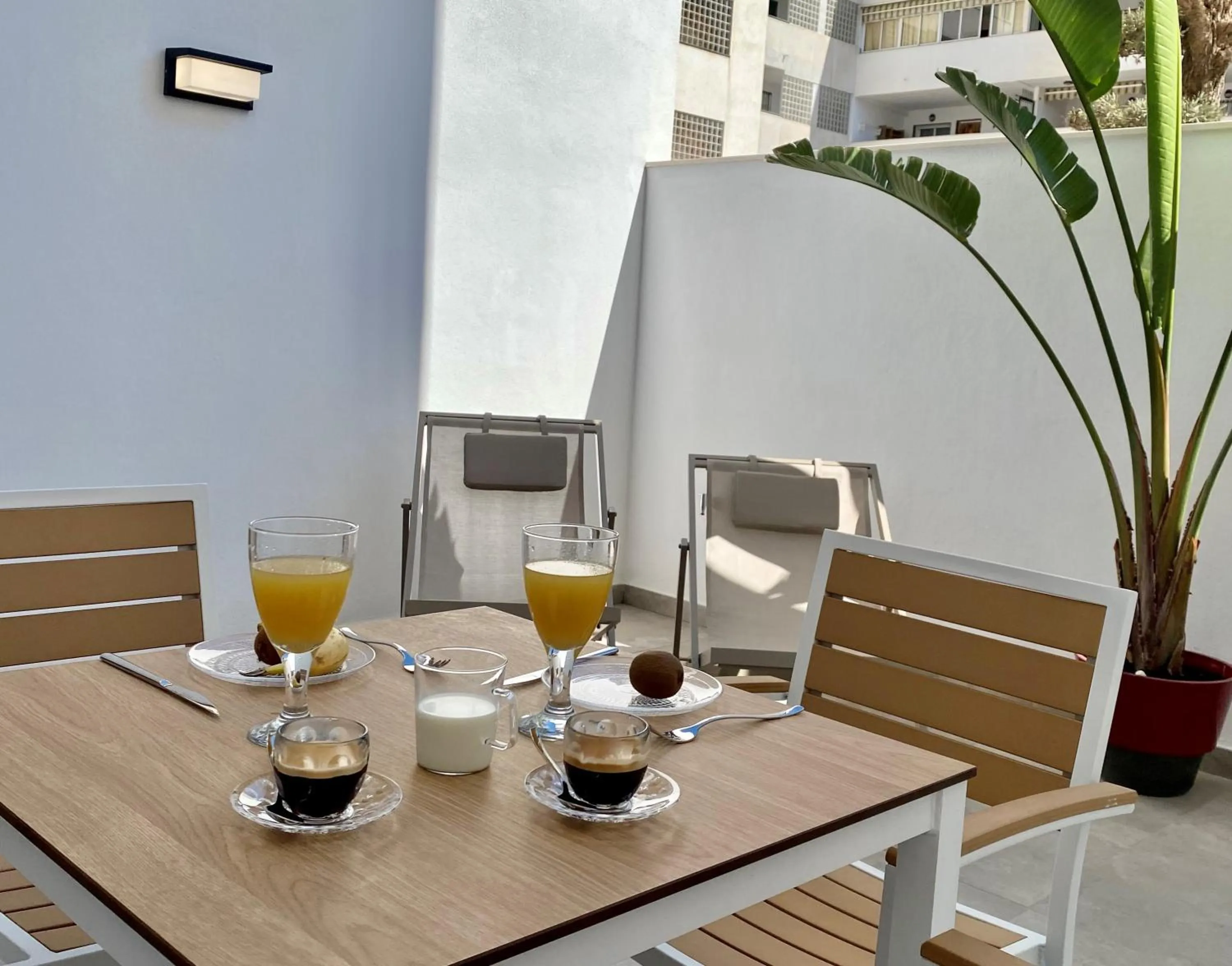 Patio in Caleyro Boutique Apartments - "Parking incluido"