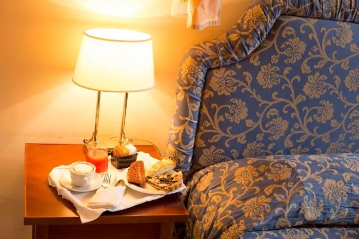 Bedroom in Palazzo Guiderocchi