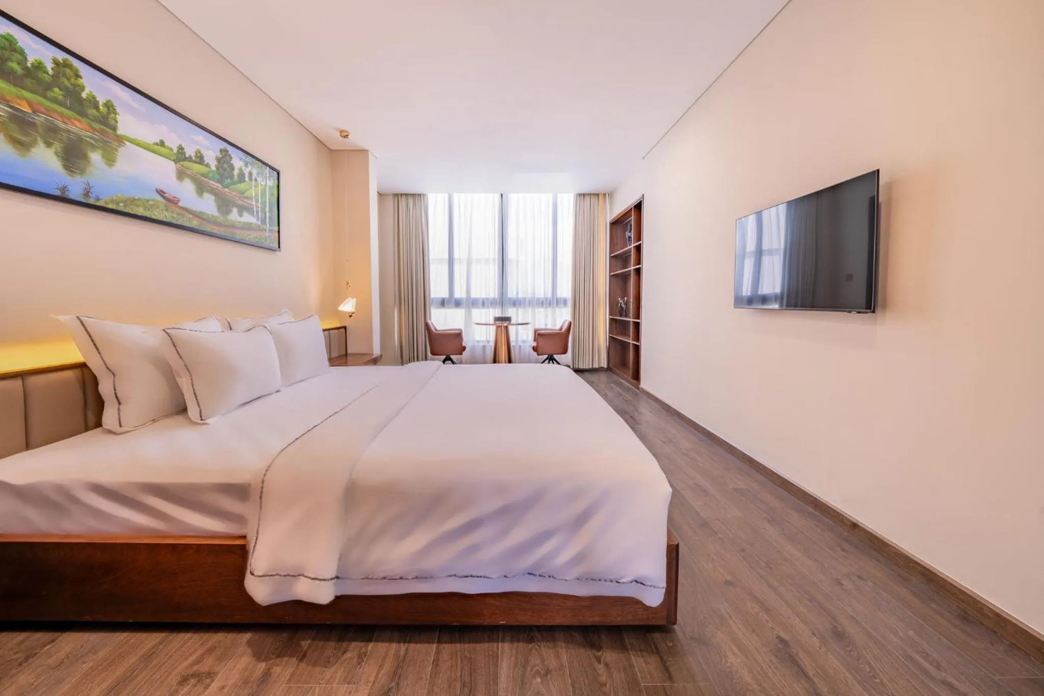 Bedroom, Bed in Cami Riverside Resort Da Nang