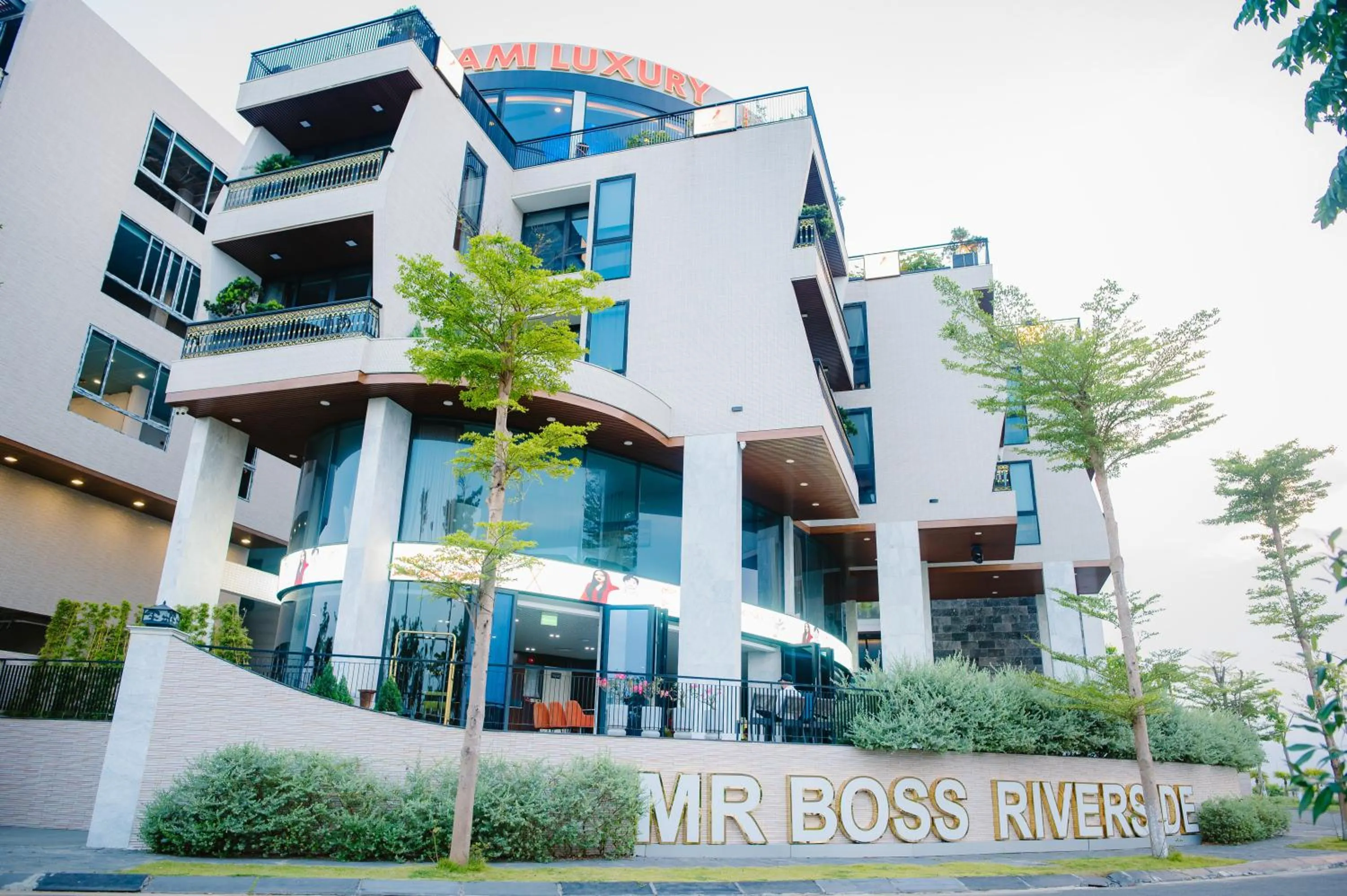 Property building in Cami Riverside Resort Da Nang