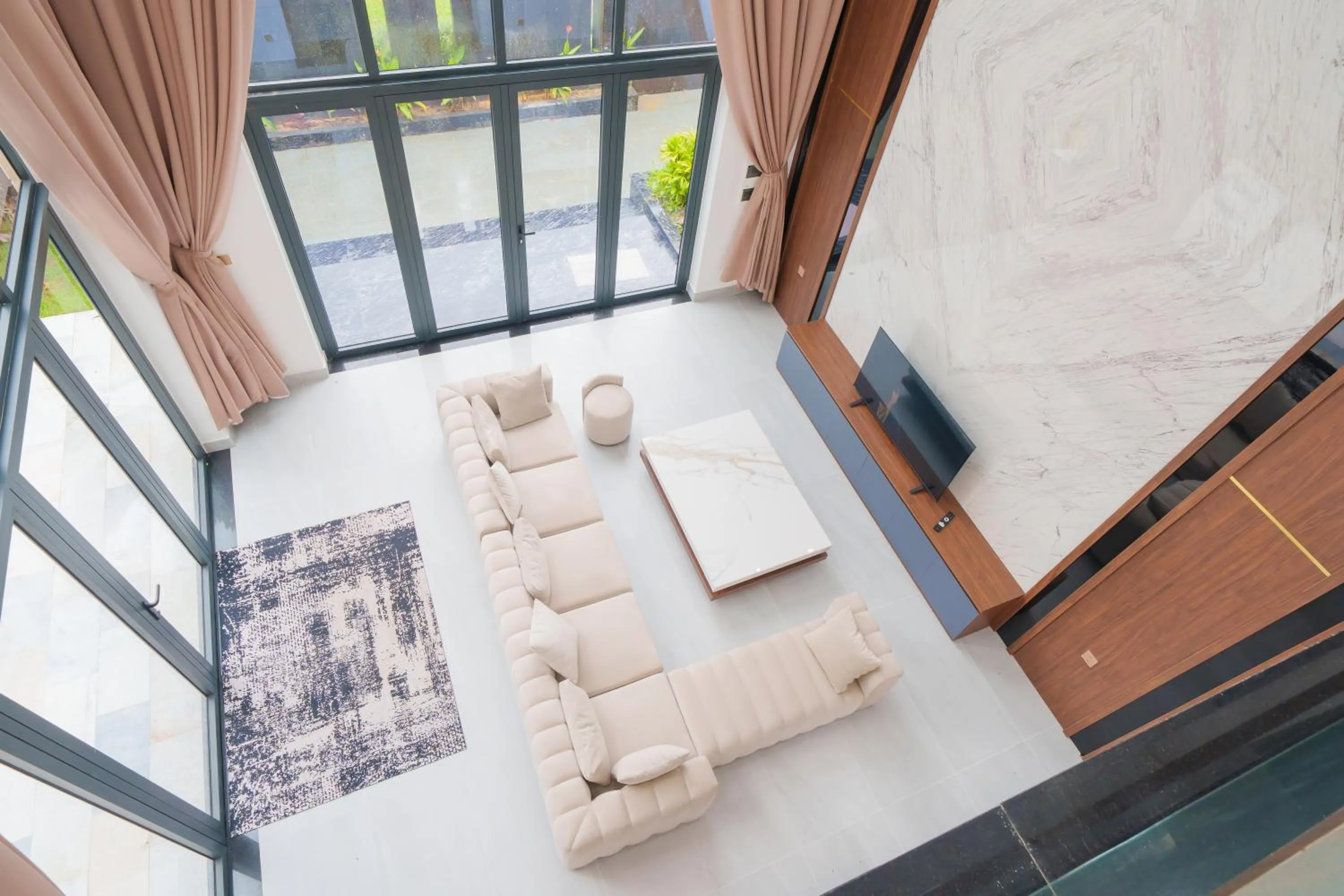 Living room, Bed in Cami Riverside Resort Da Nang