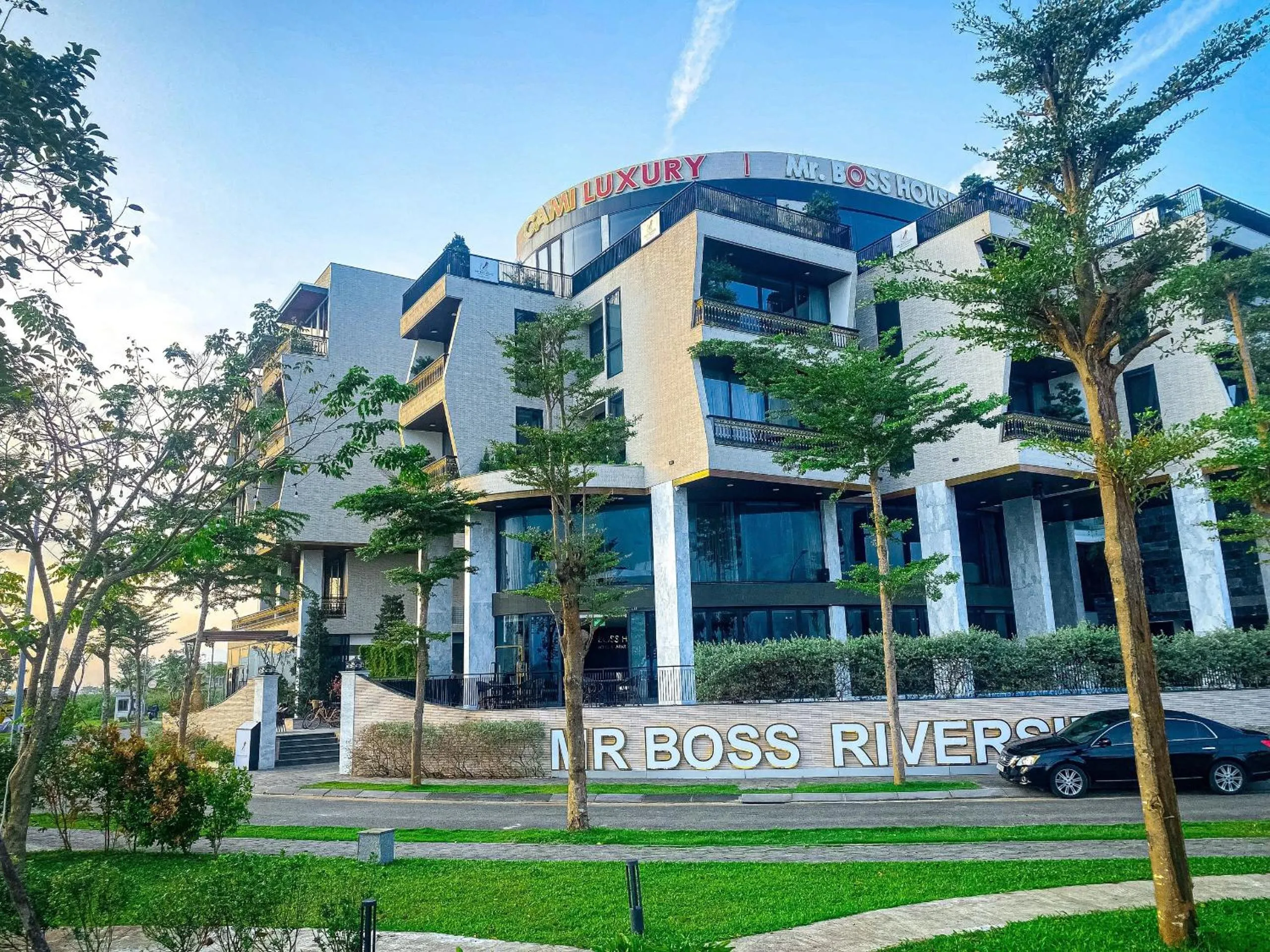 Property building in Cami Riverside Resort Da Nang