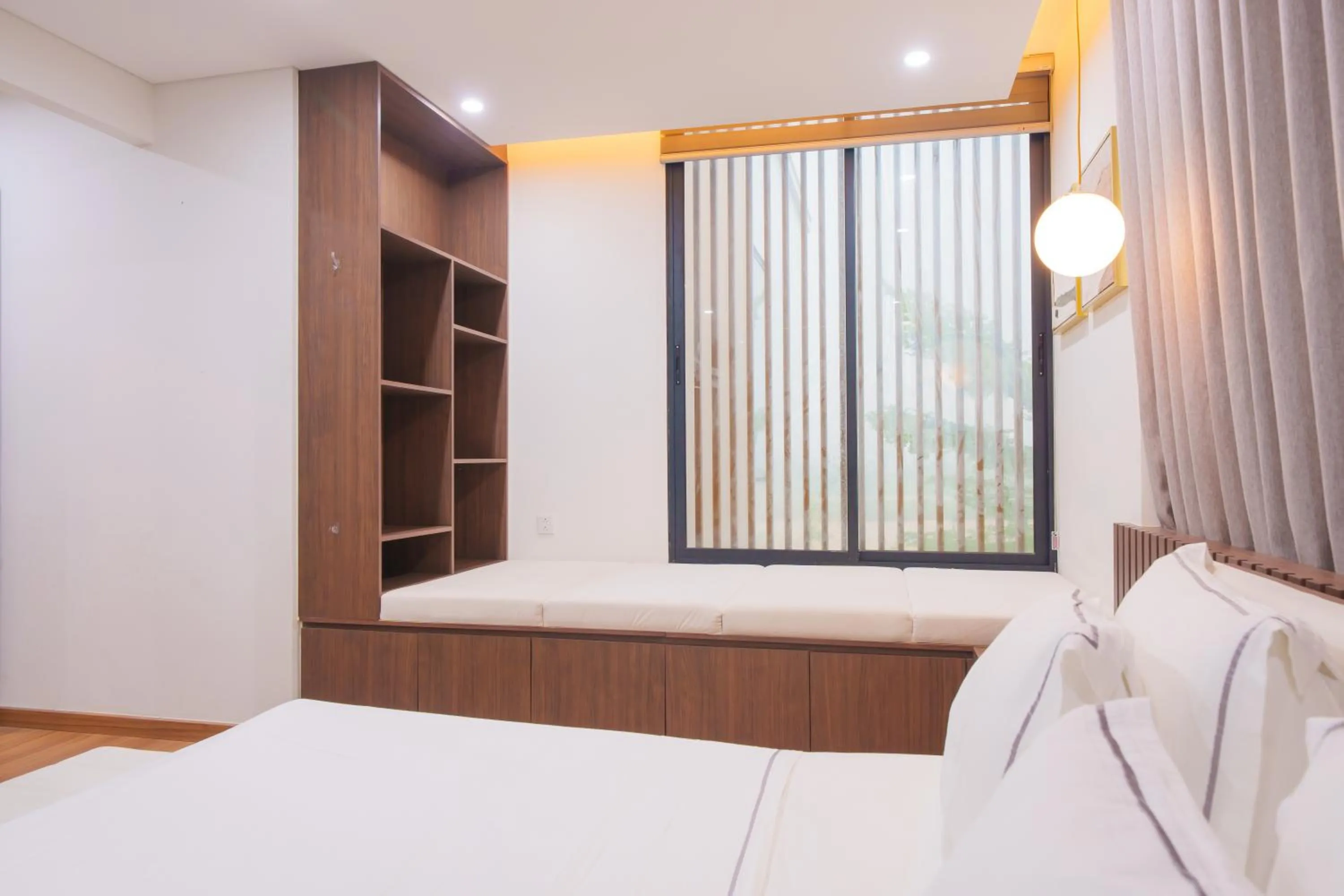 Bed in Cami Riverside Resort Da Nang