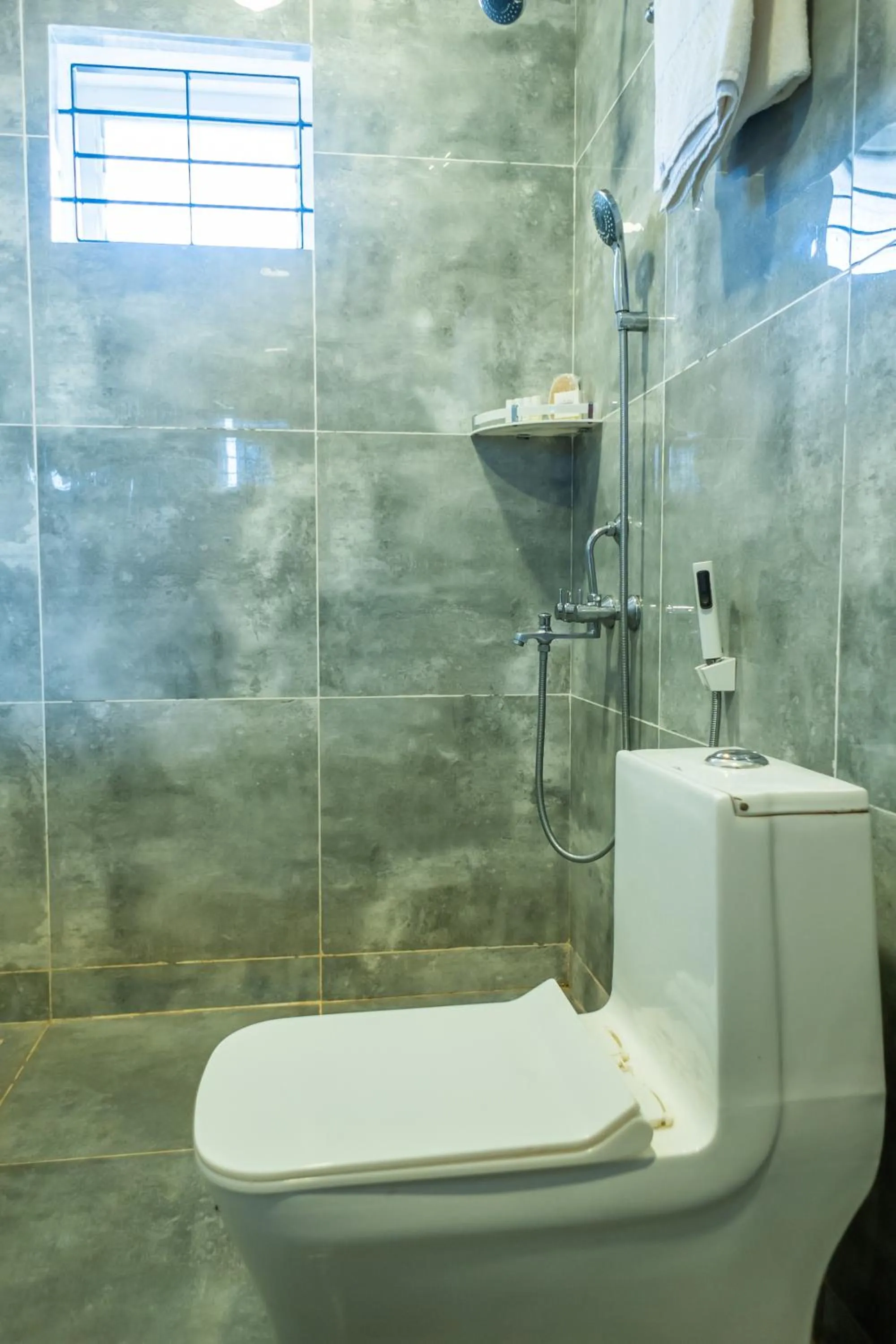 Toilet in Coastal Pearl Home Stay, Private Rooms & Villas Murudeshwar