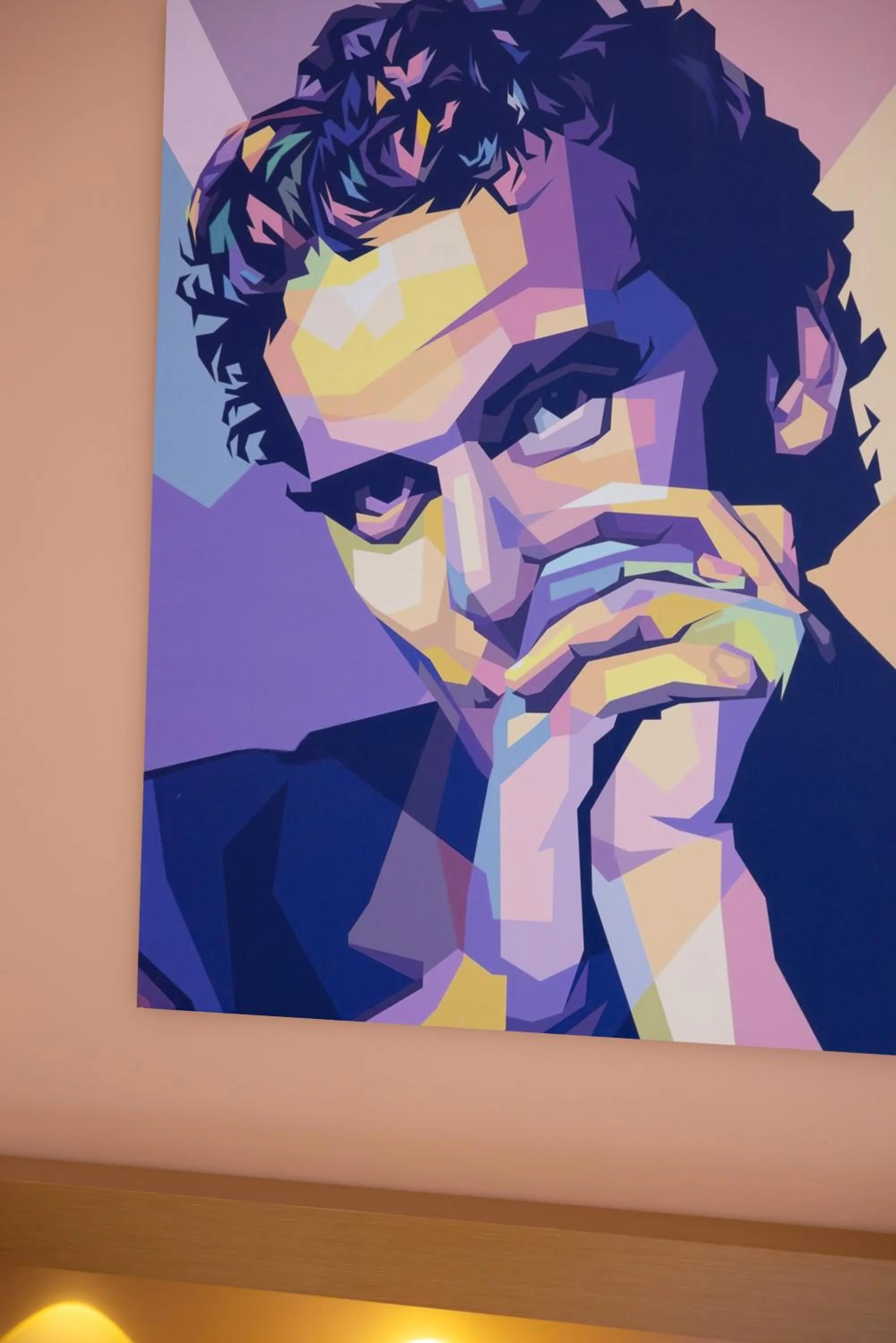 Decorative detail in UNA Hotels Napoli