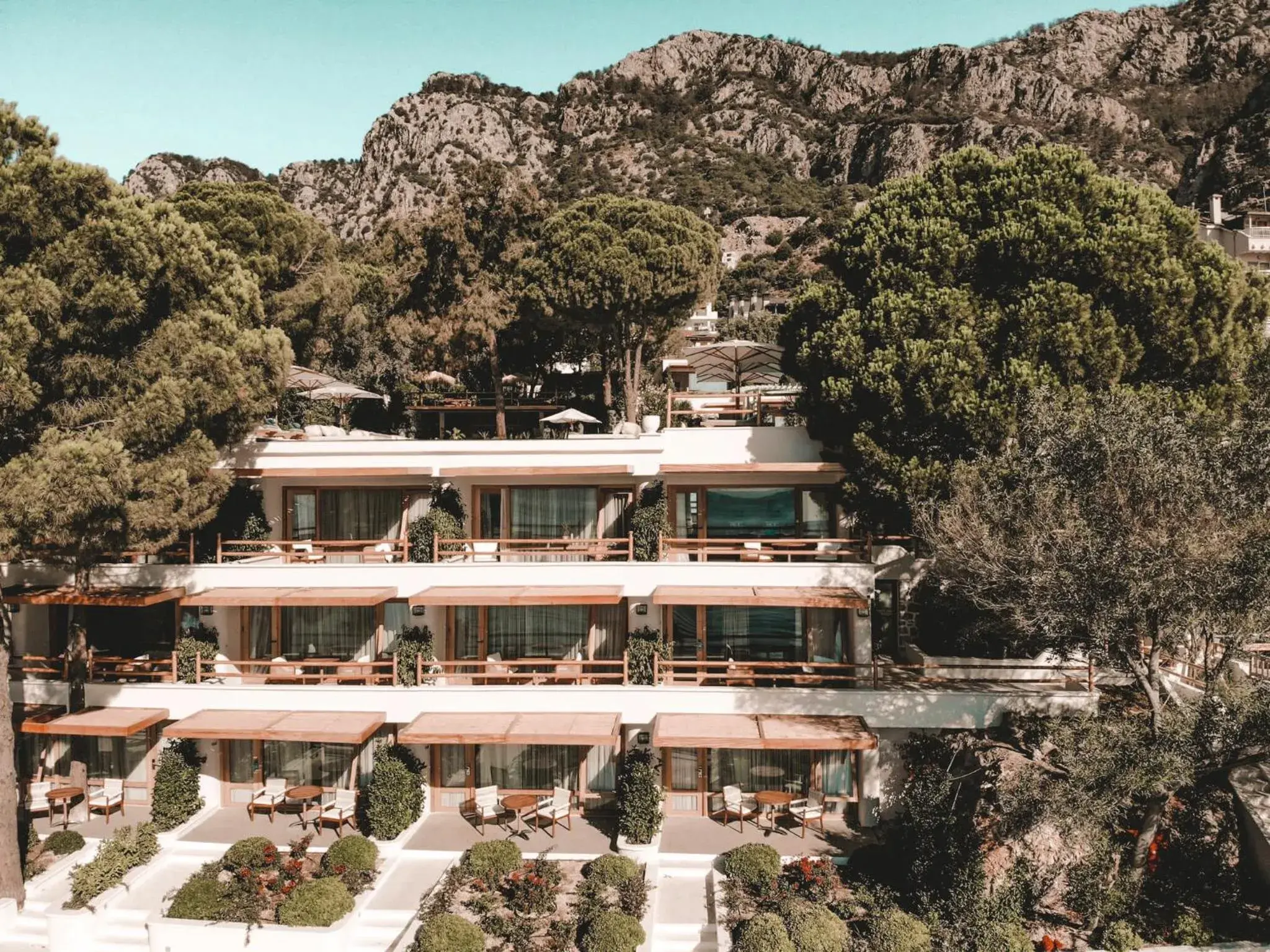 Property building in Perios Beach House - Adults Only Property building in Perios Beach House - Adults Only