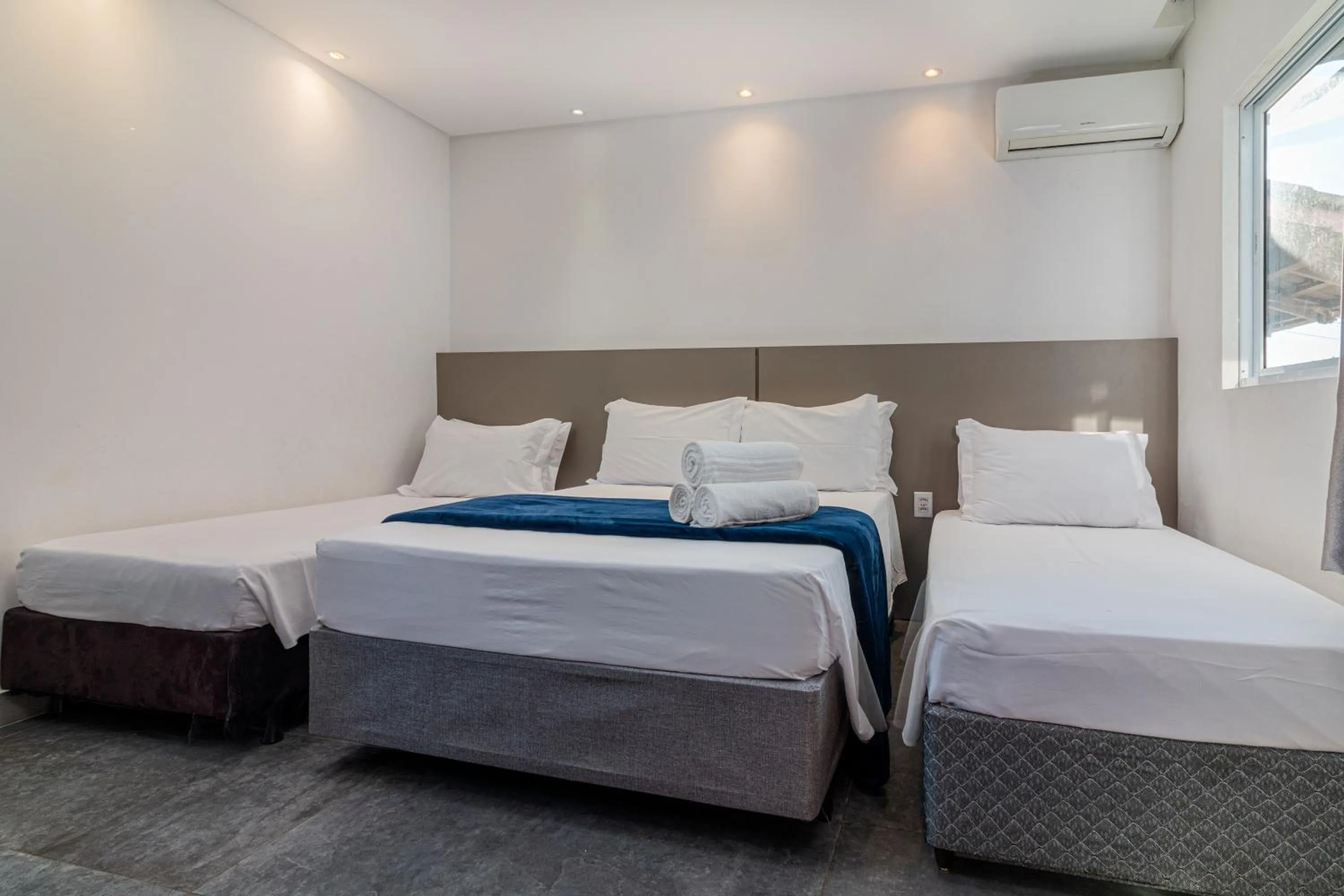 Bed in Hotel Conchas