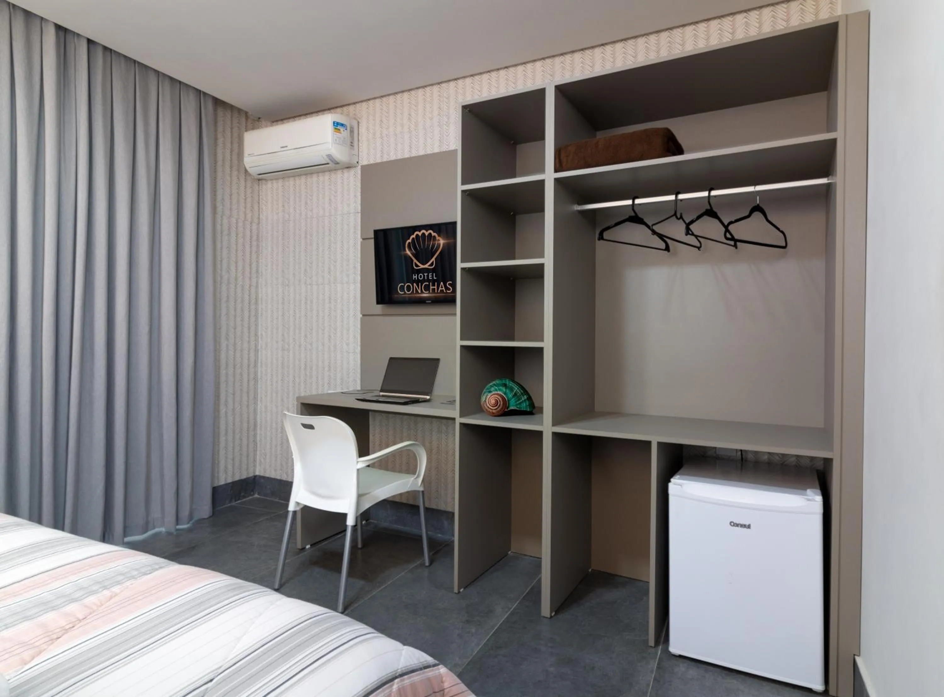 Bed in Hotel Conchas