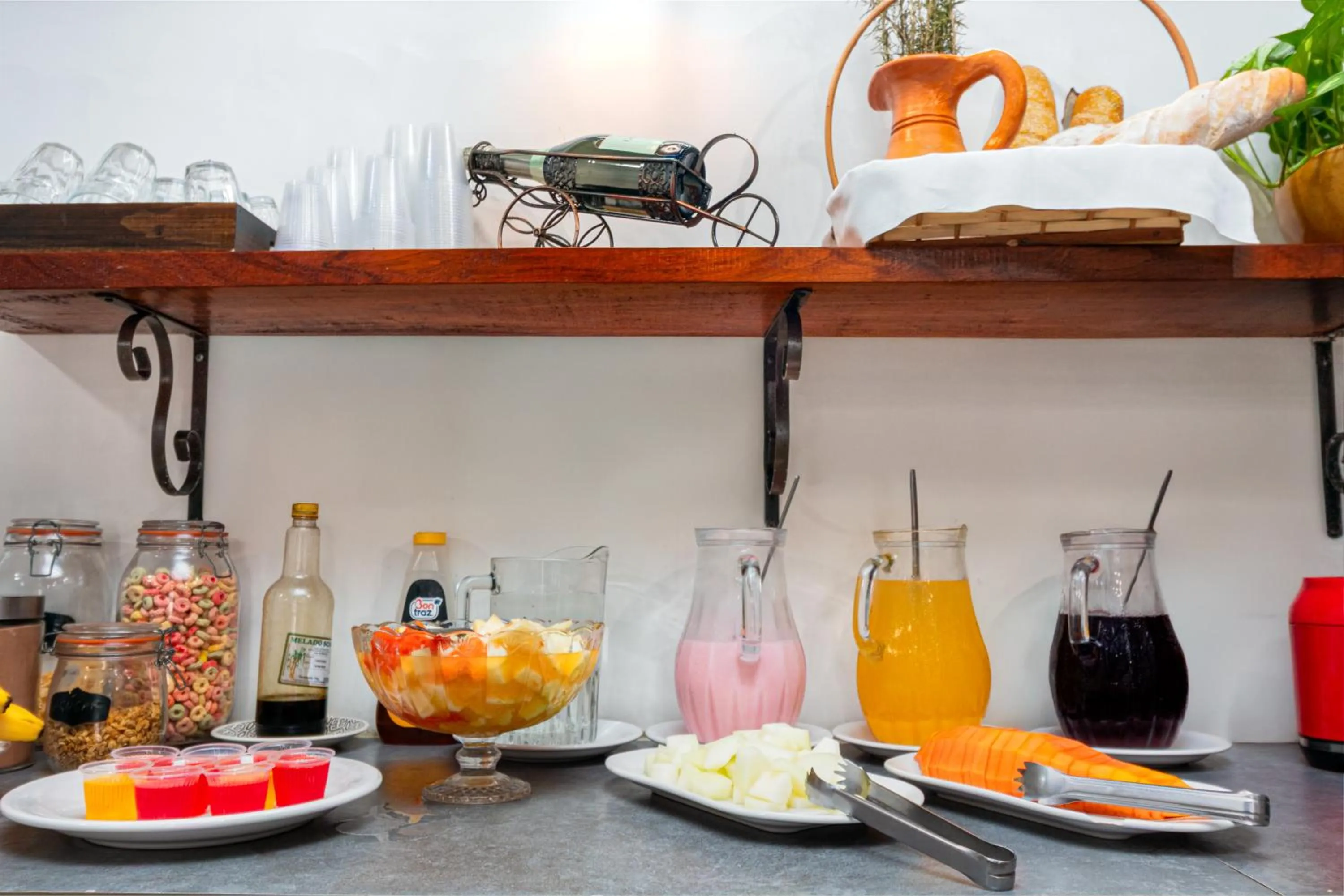 Buffet breakfast in Hotel Conchas