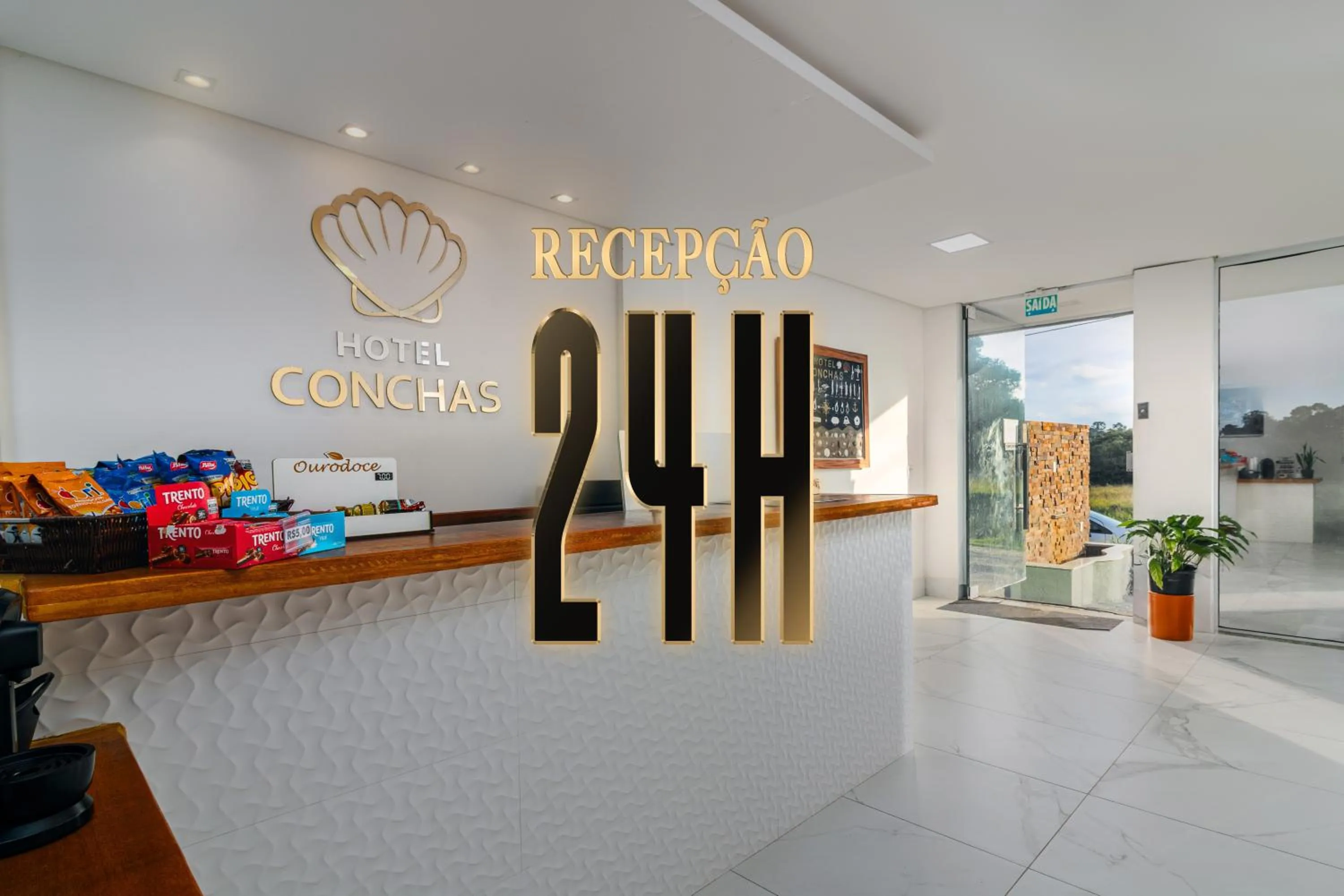 Lobby or reception in Hotel Conchas