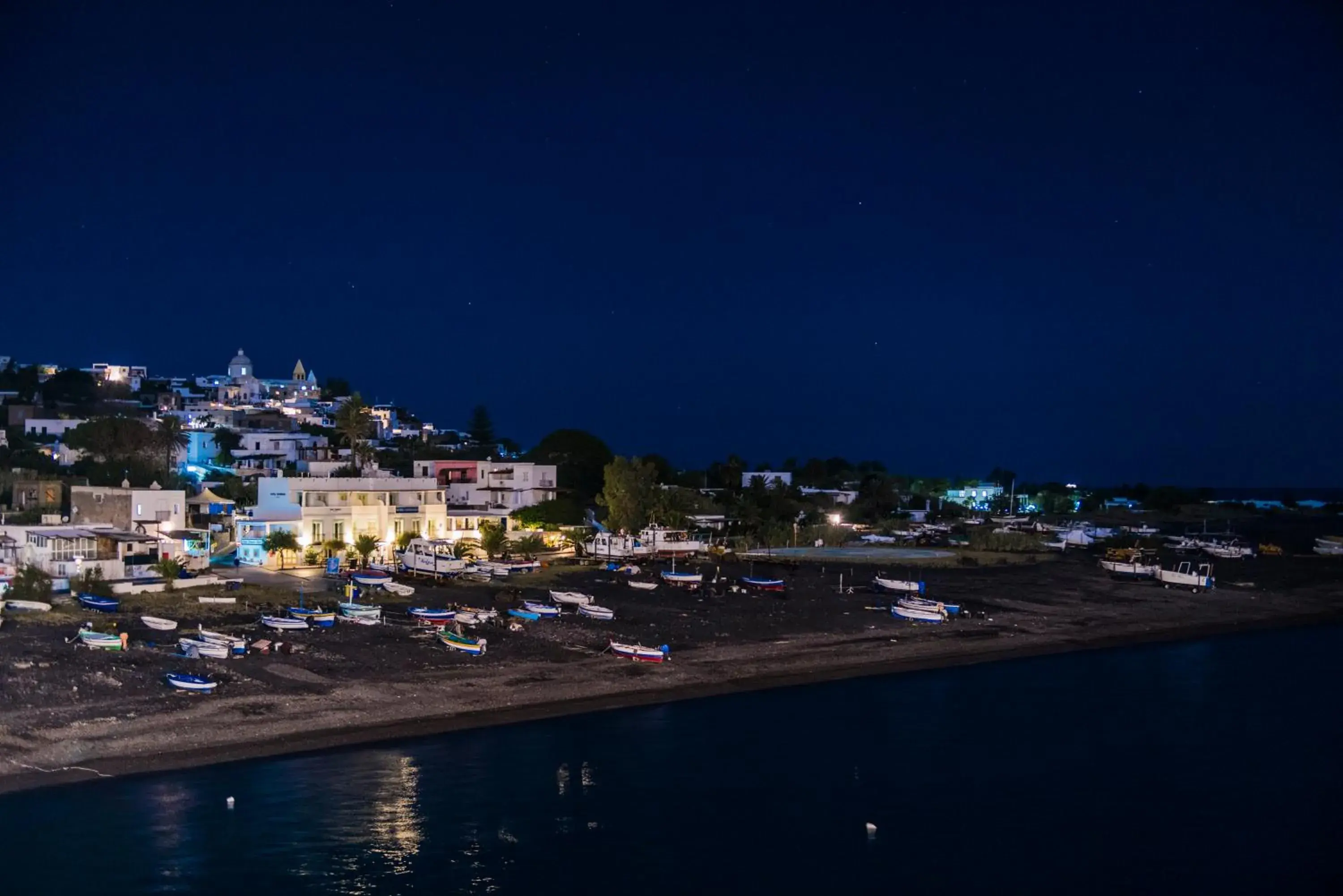 Natural landscape in Hotel Ossidiana Stromboli Center