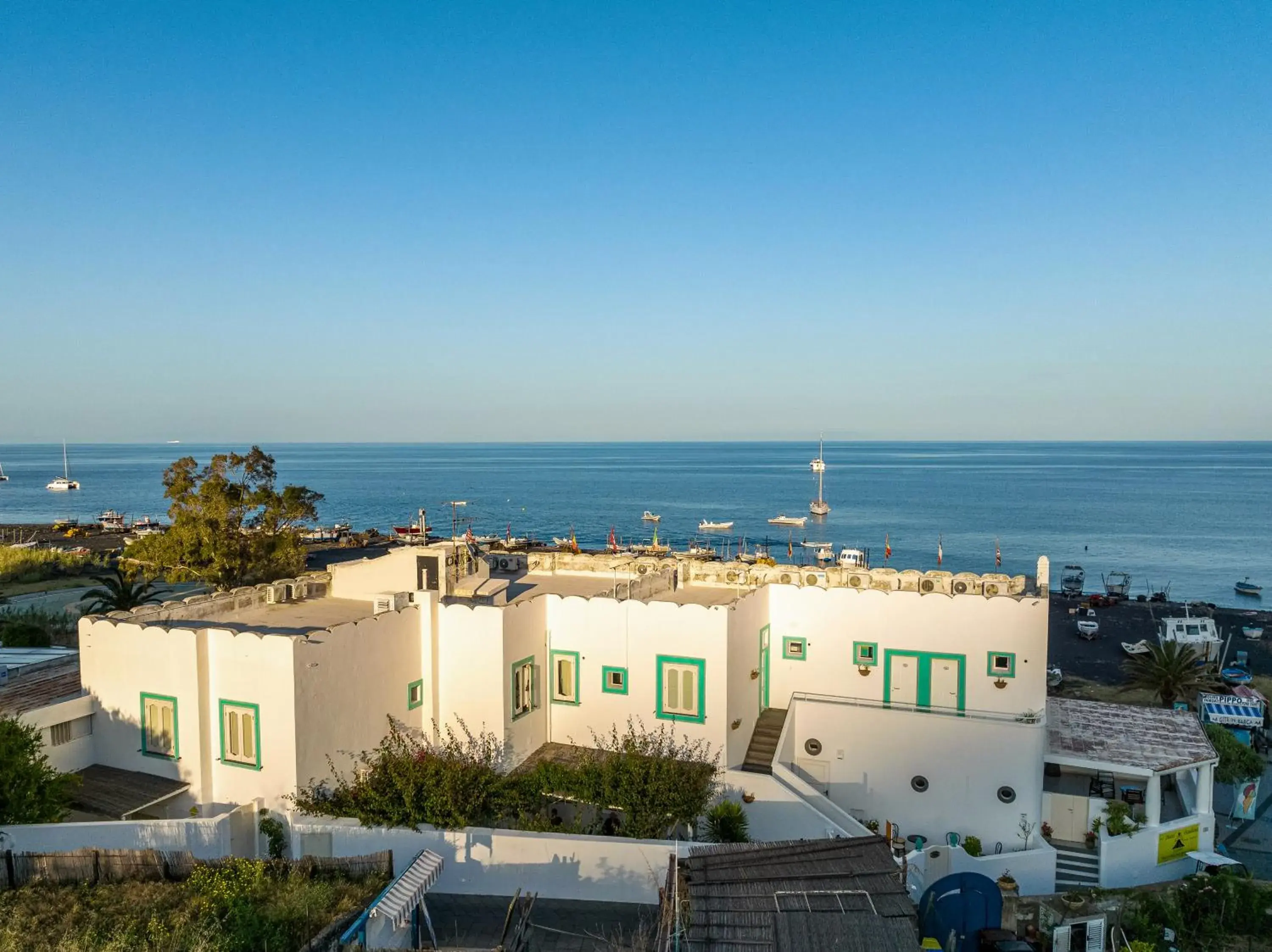 Property building in Hotel Ossidiana Stromboli Center