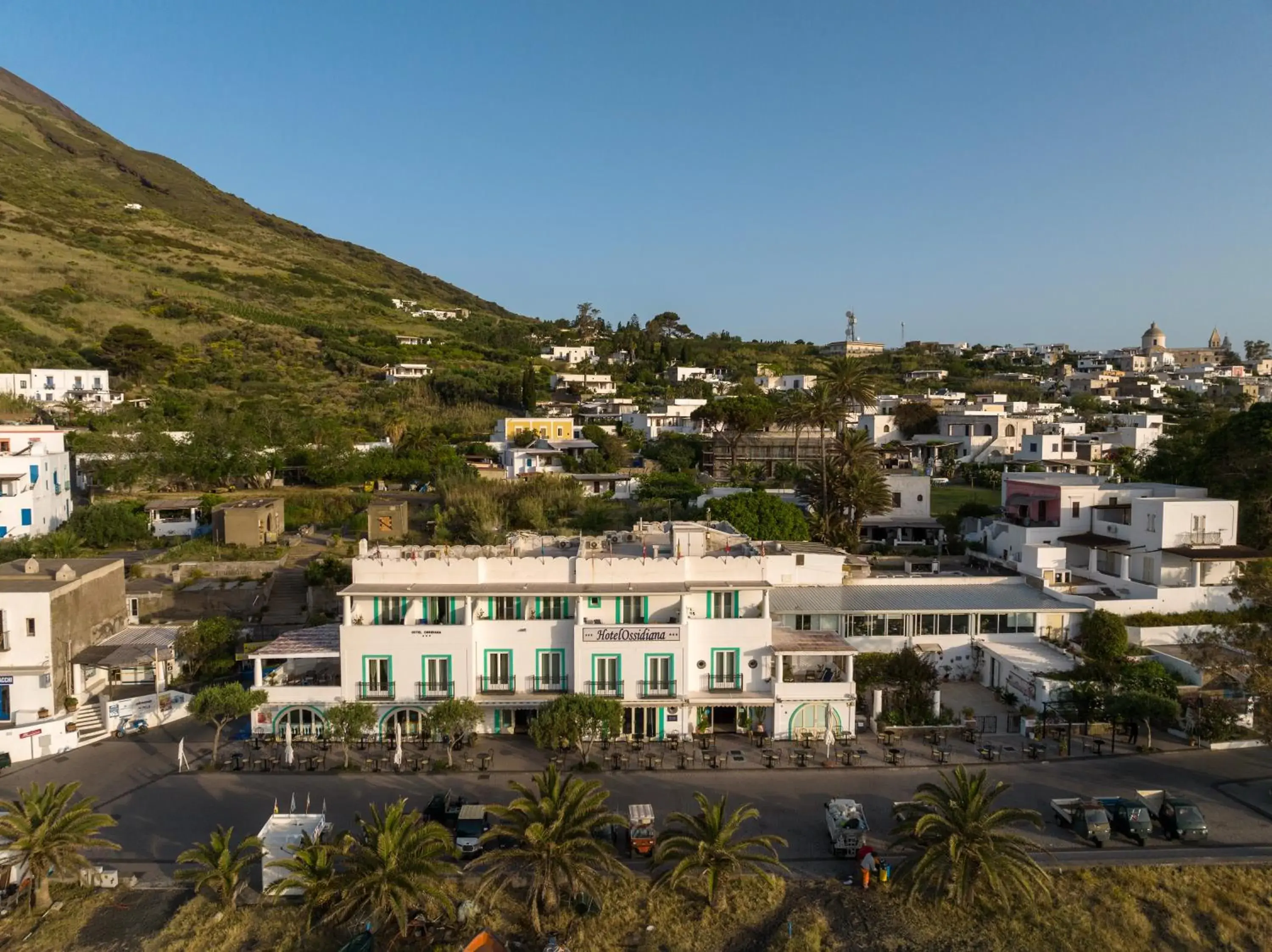 Property building in Hotel Ossidiana Stromboli Center