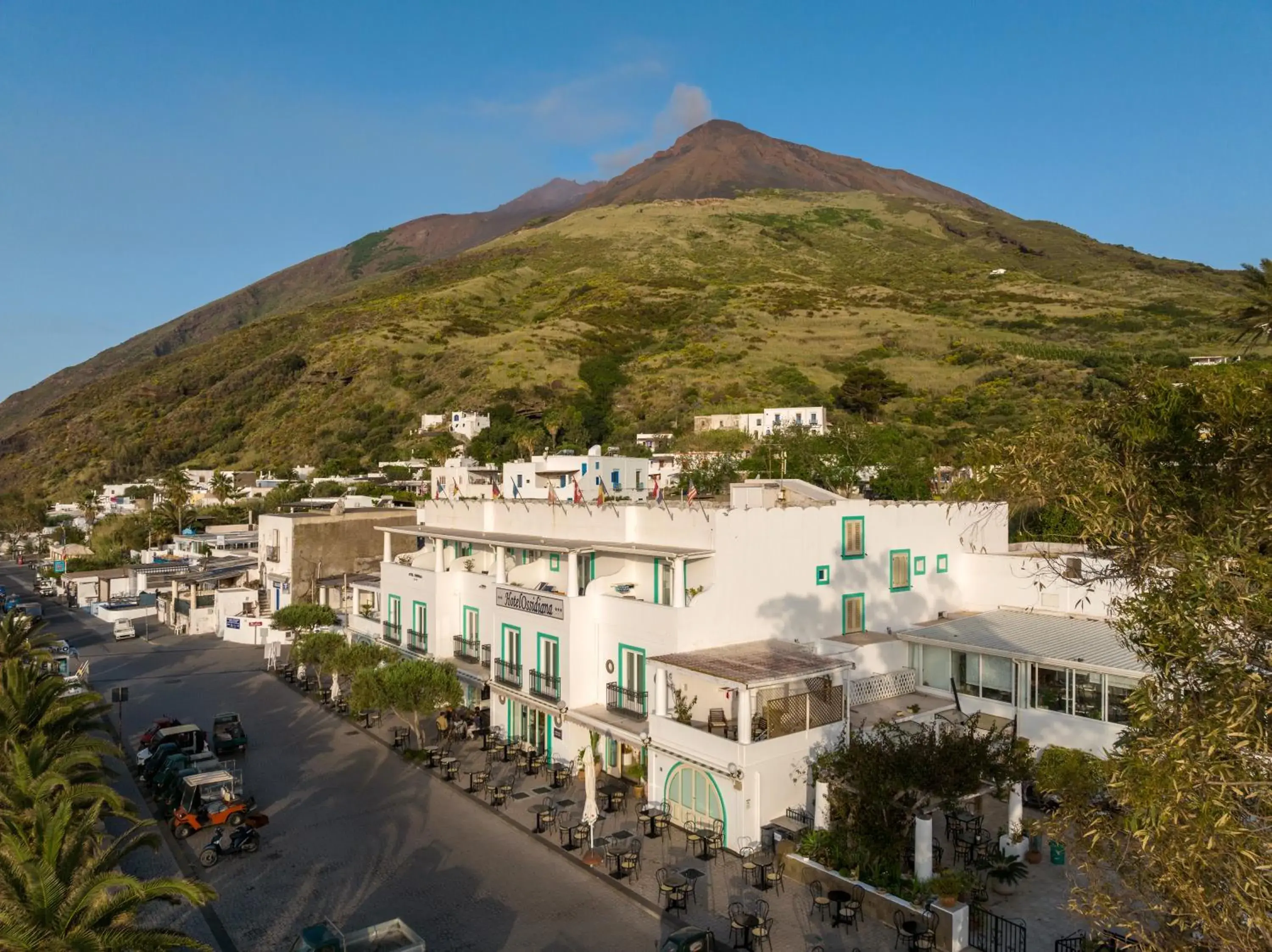 Property building, Mountain View in Hotel Ossidiana Stromboli Center