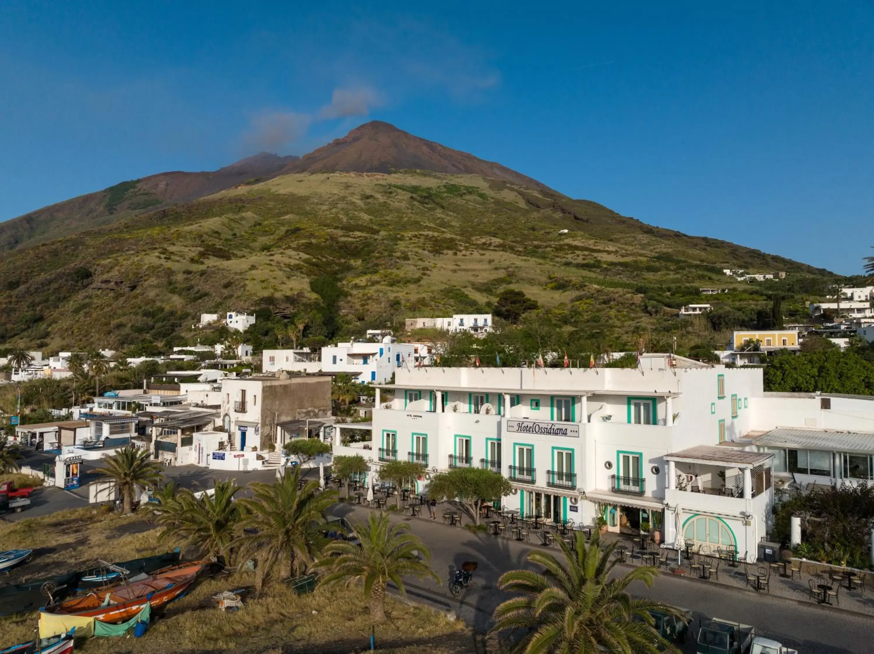 Property building in Hotel Ossidiana Stromboli Center