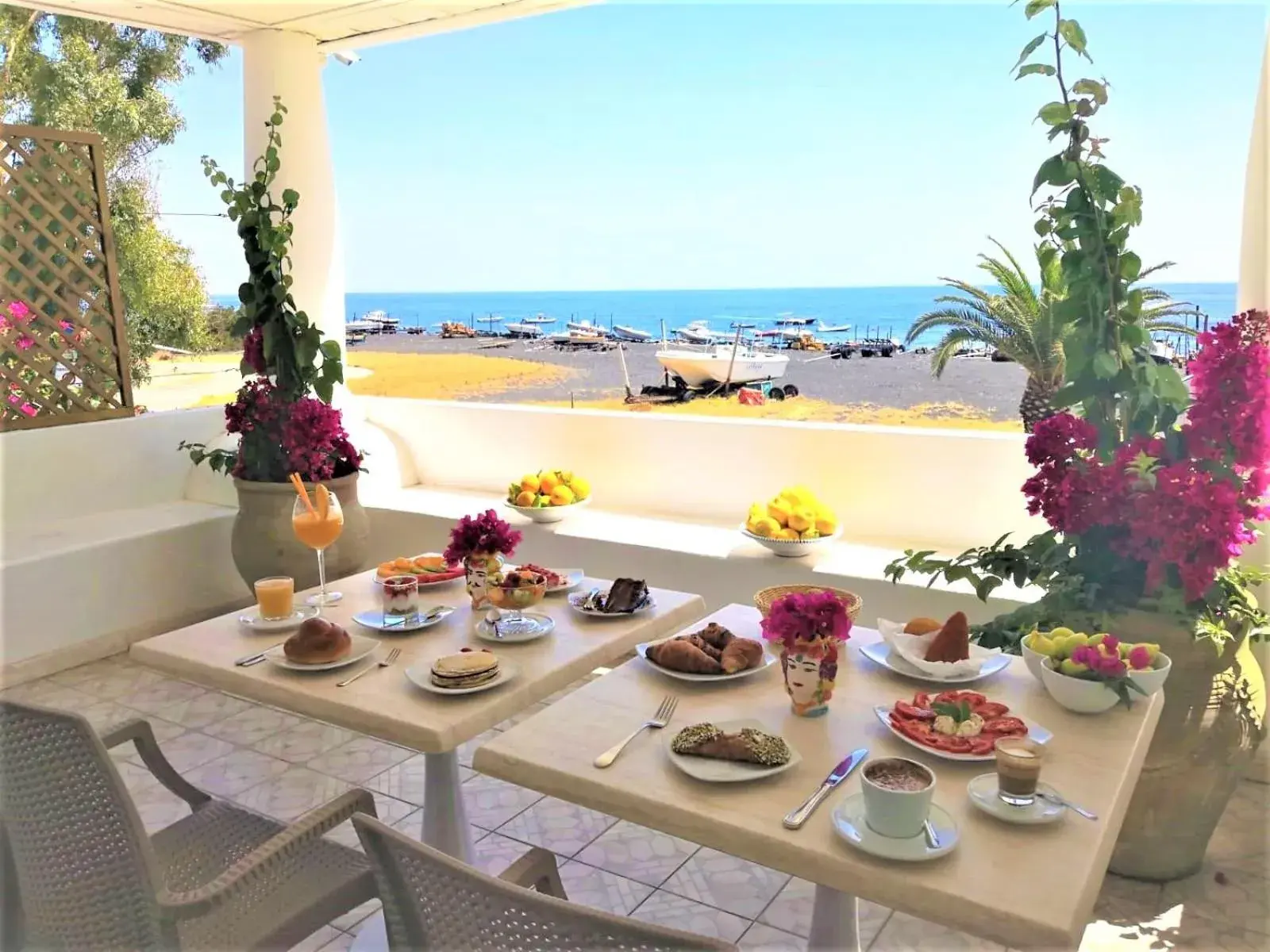 Food close-up in Hotel Ossidiana Stromboli Center