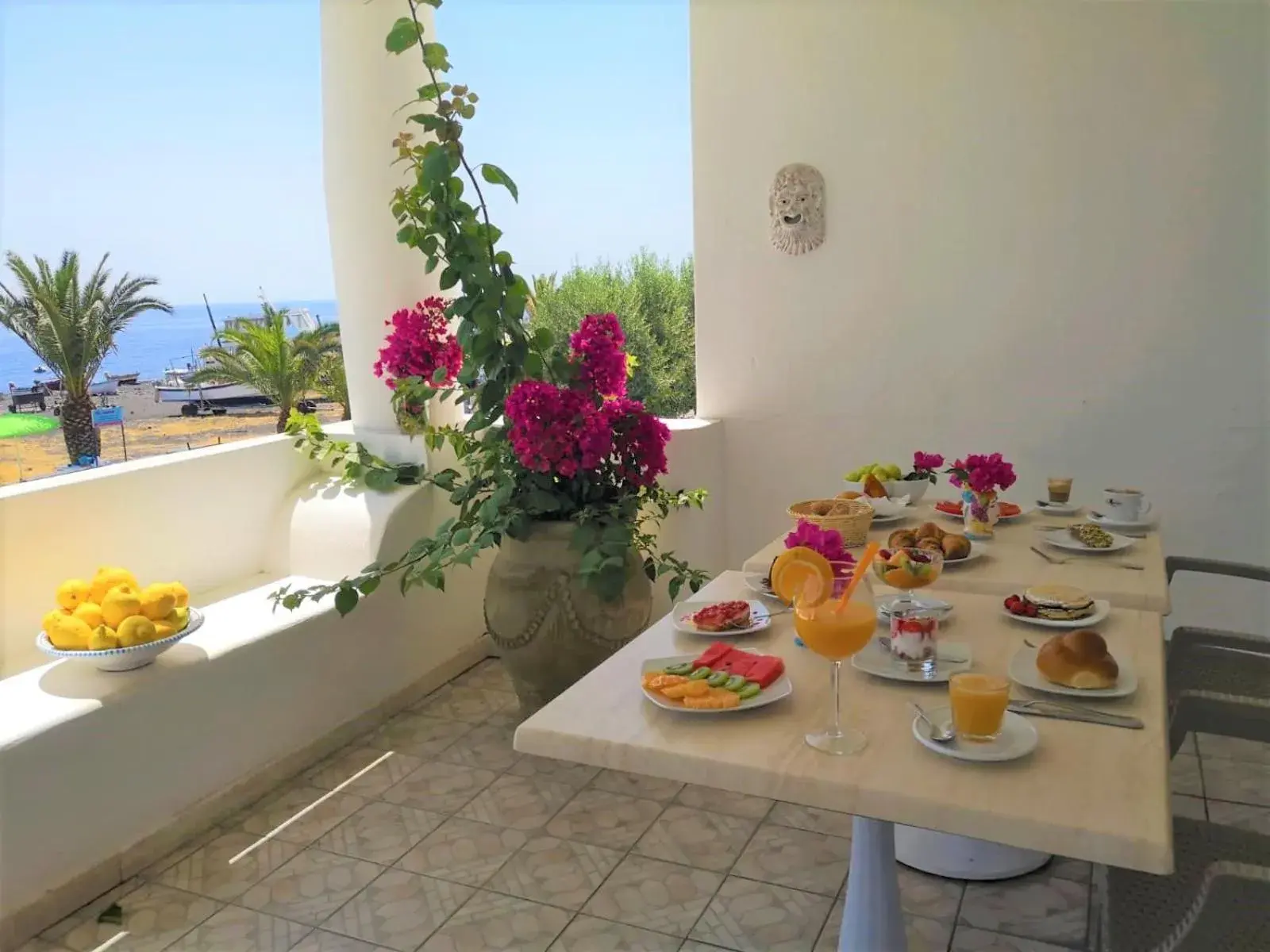 Food close-up in Hotel Ossidiana Stromboli Center