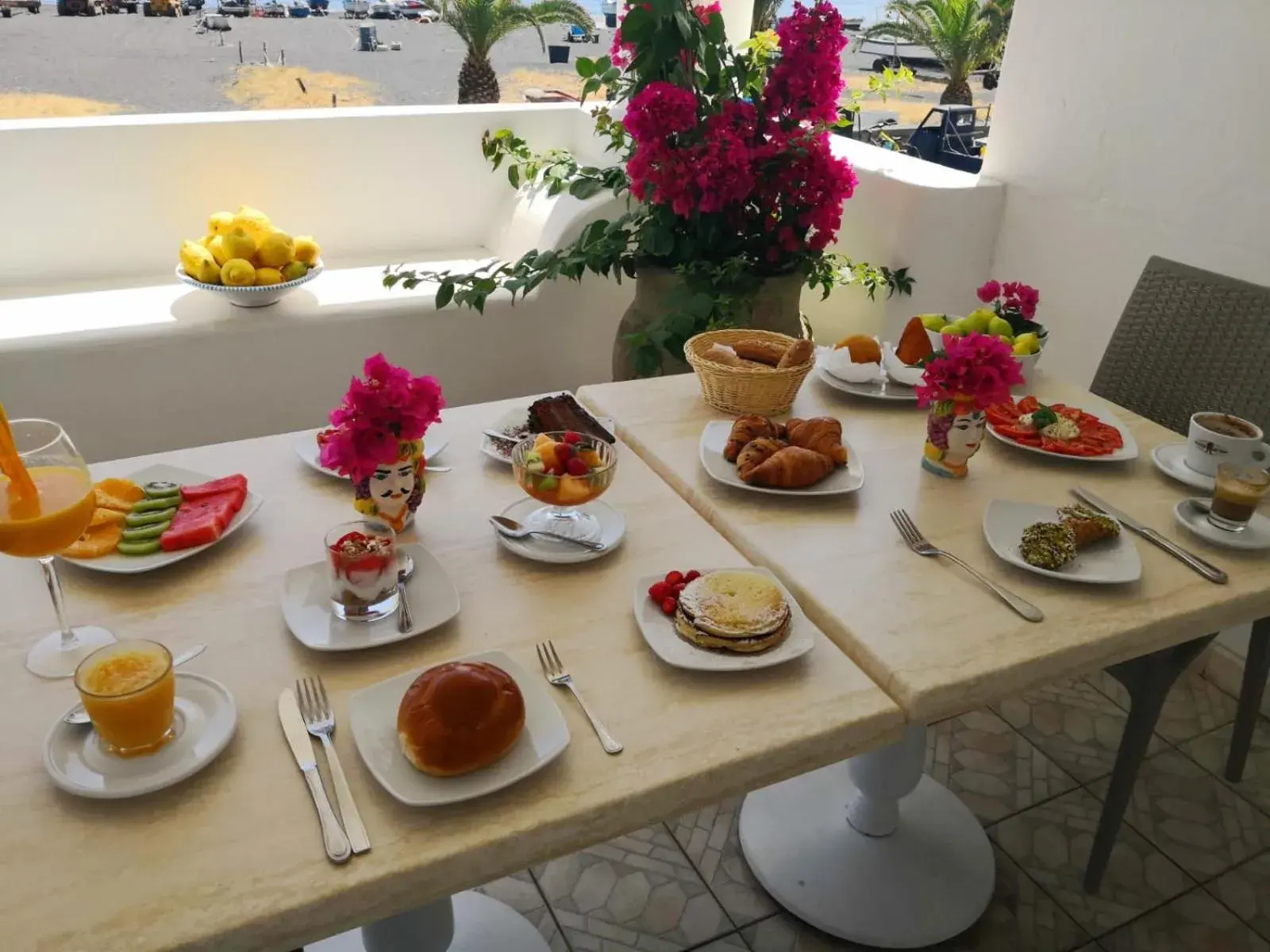 Lunch in Hotel Ossidiana Stromboli Center