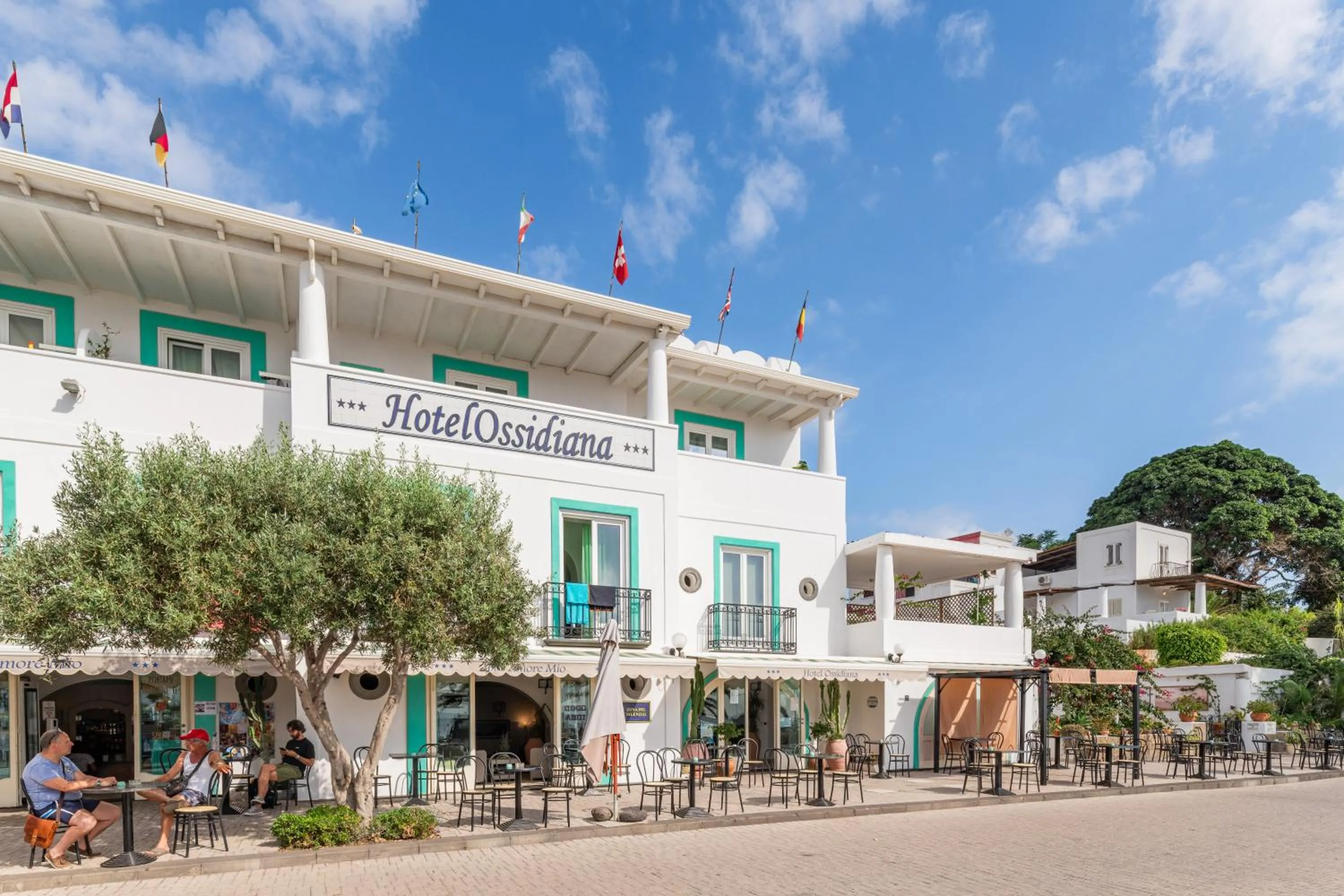 Property building in Hotel Ossidiana Stromboli Center