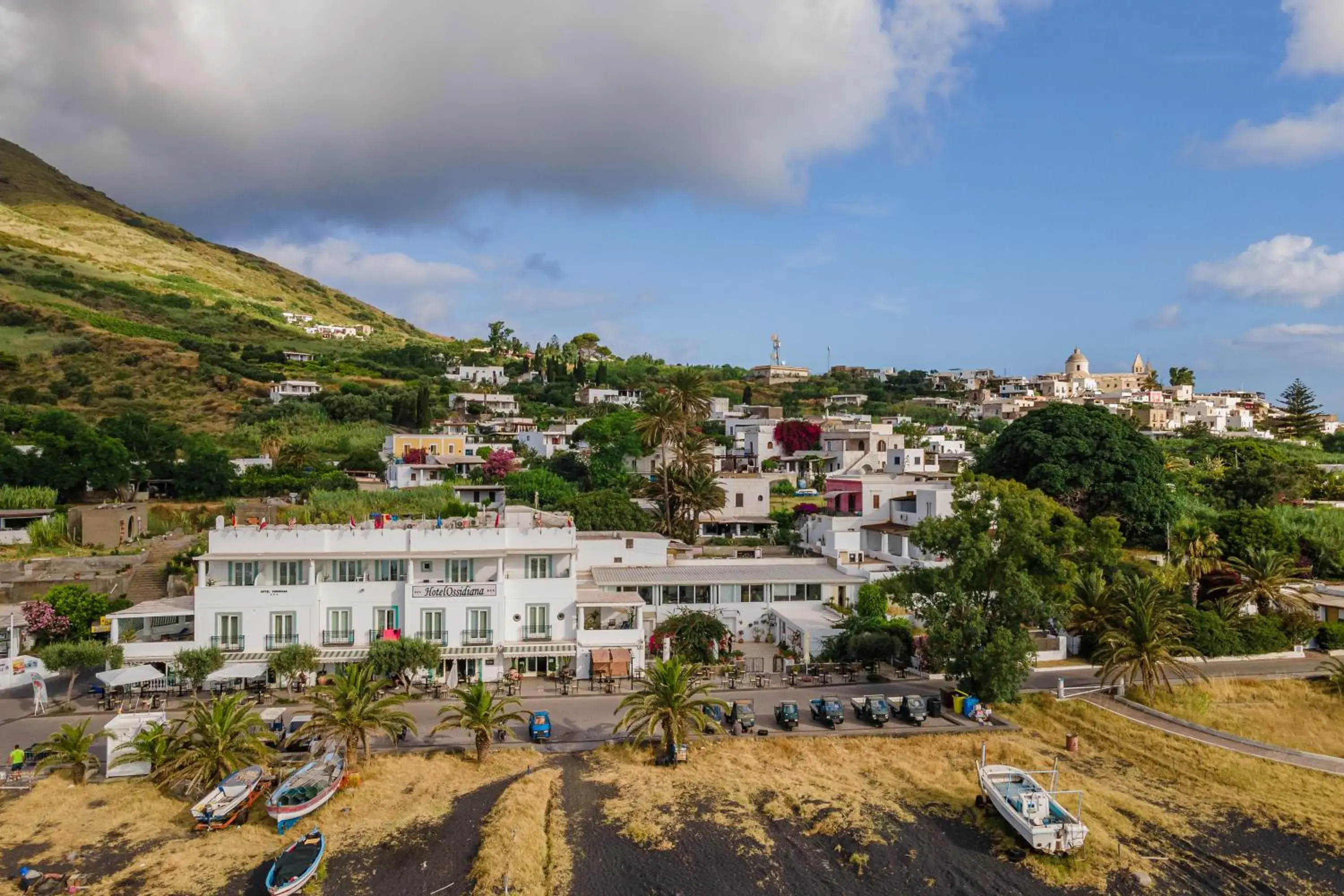 Property building in Hotel Ossidiana Stromboli Center