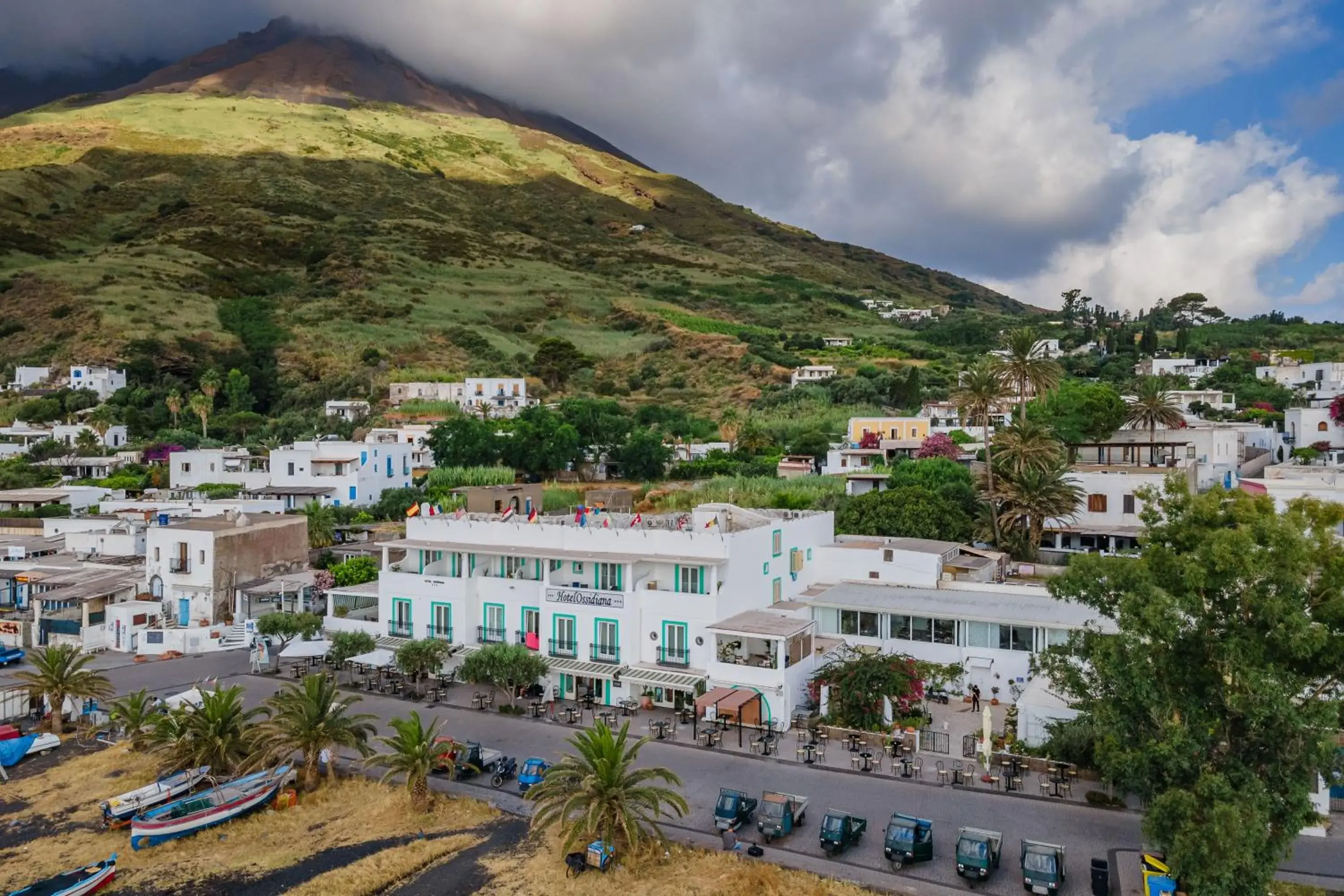 Property building in Hotel Ossidiana Stromboli Center