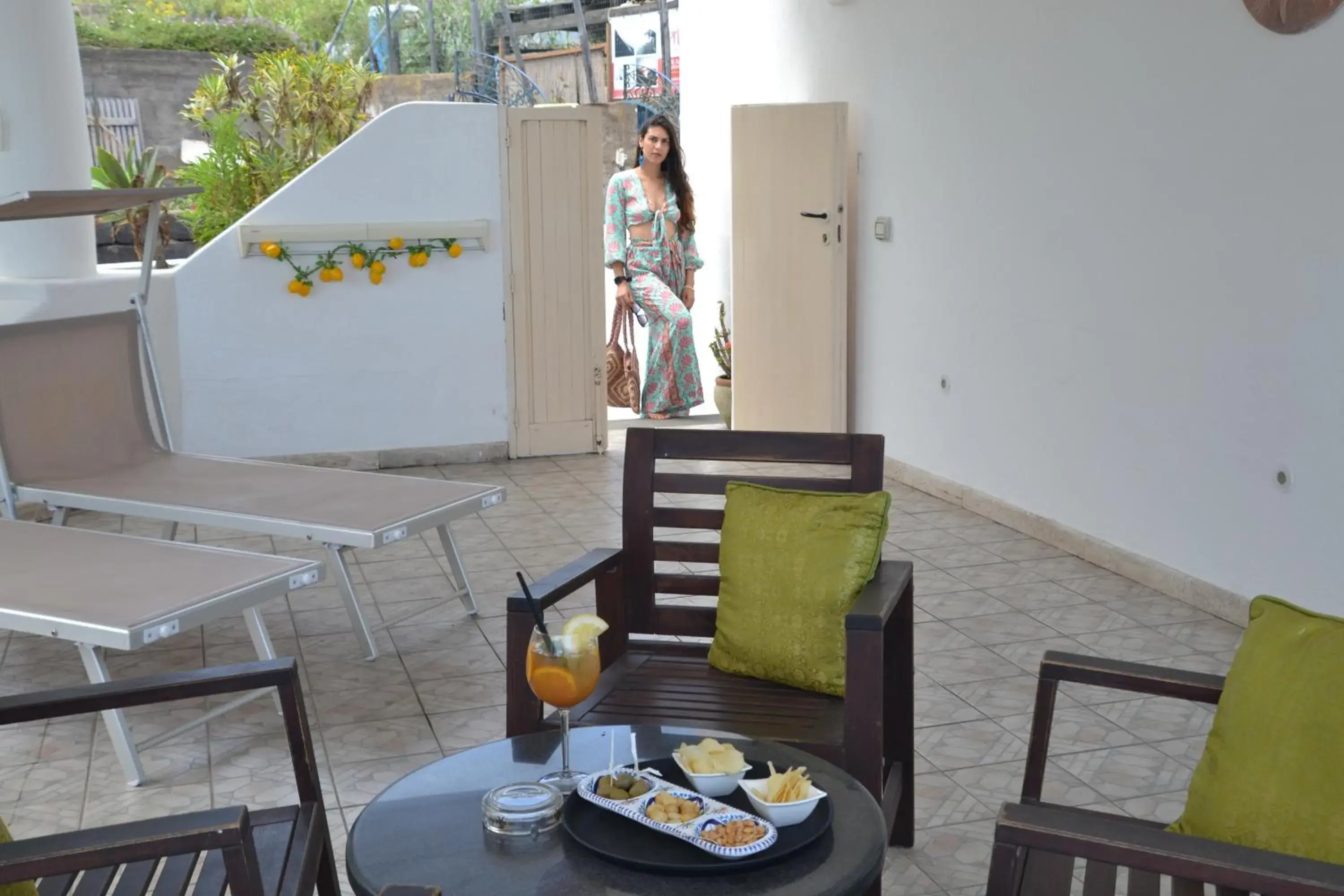 Balcony/Terrace in Hotel Ossidiana Stromboli Center