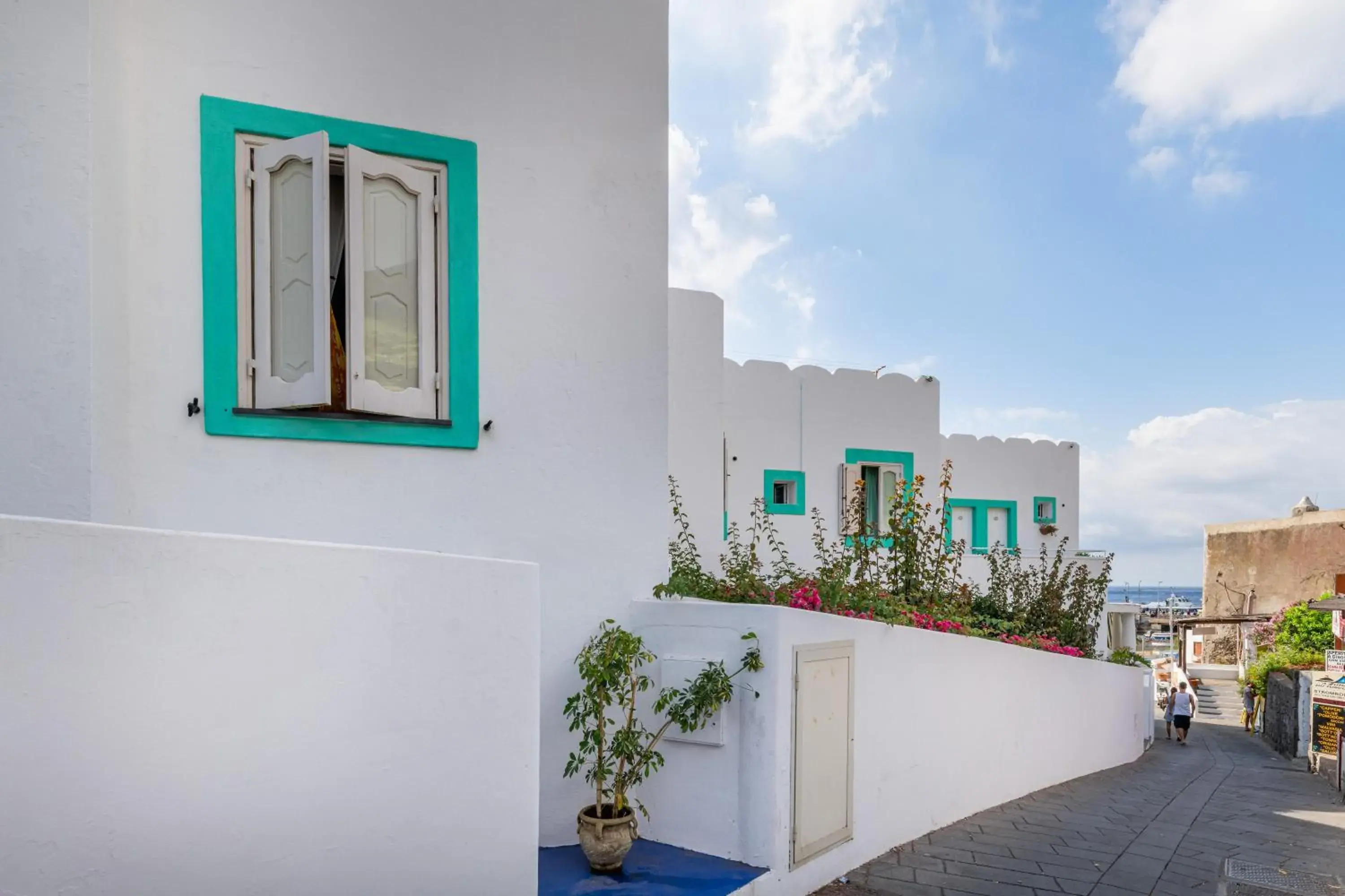 Property building in Hotel Ossidiana Stromboli Center