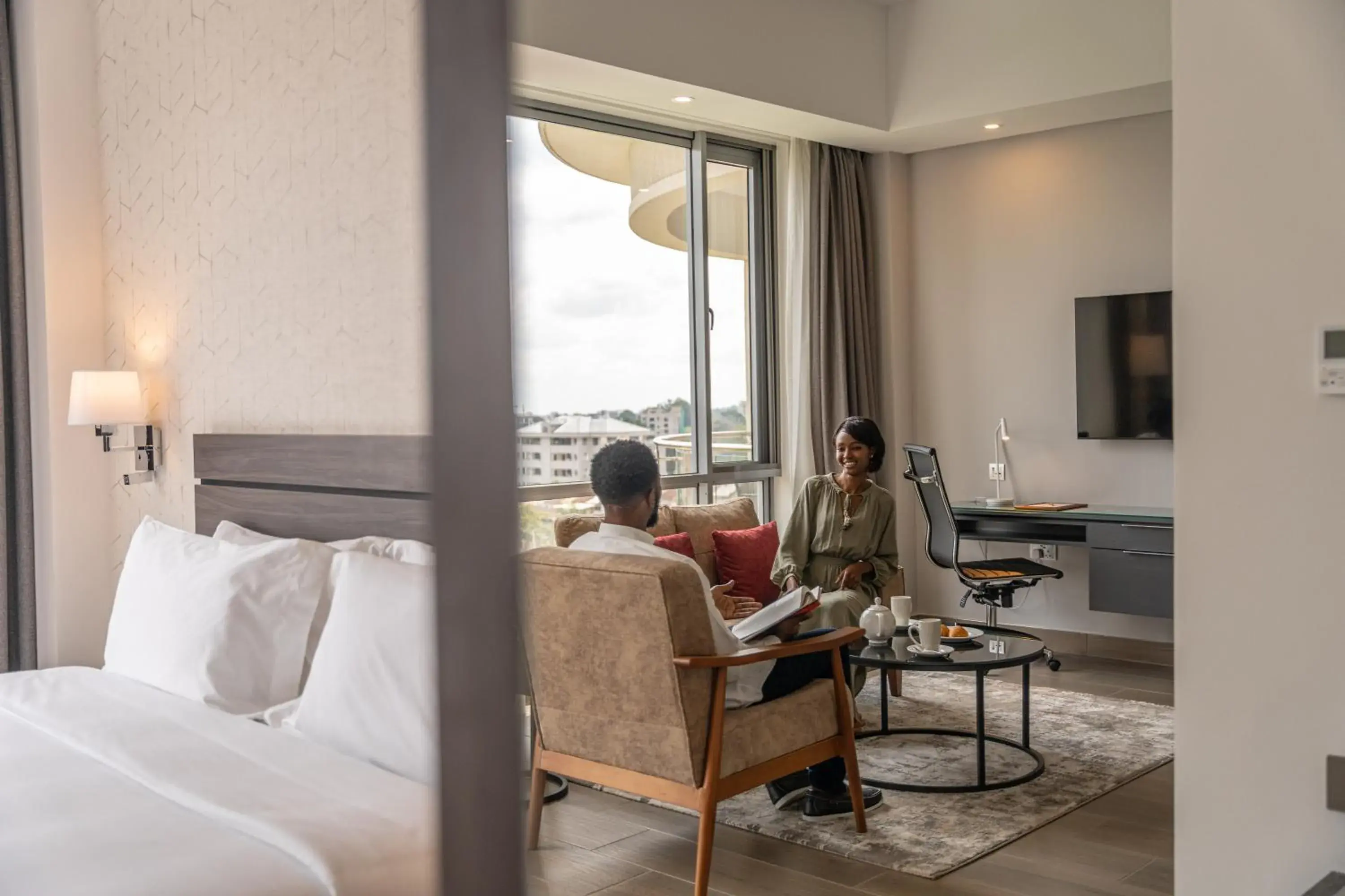 Bedroom, Bed in Dusit Princess Hotel Residences Nairobi Bedroom, Bed in Dusit Princess Hotel Residences Nairobi