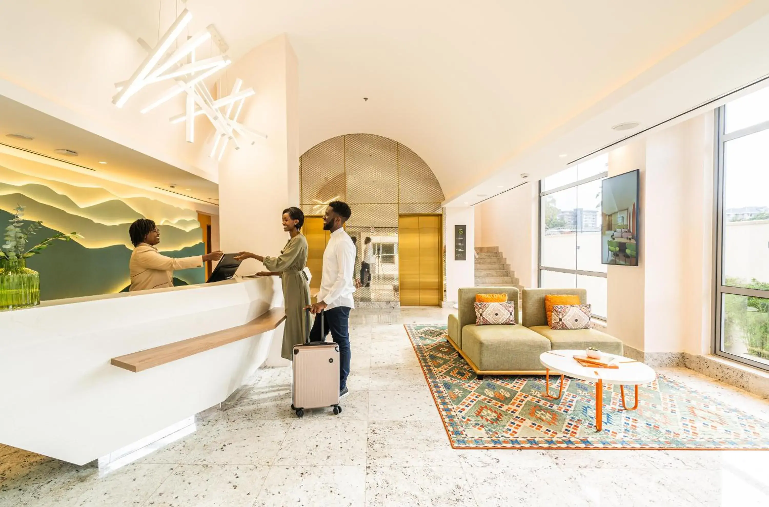 Lobby or reception in Dusit Princess Hotel Residences Nairobi Lobby or reception in Dusit Princess Hotel Residences Nairobi