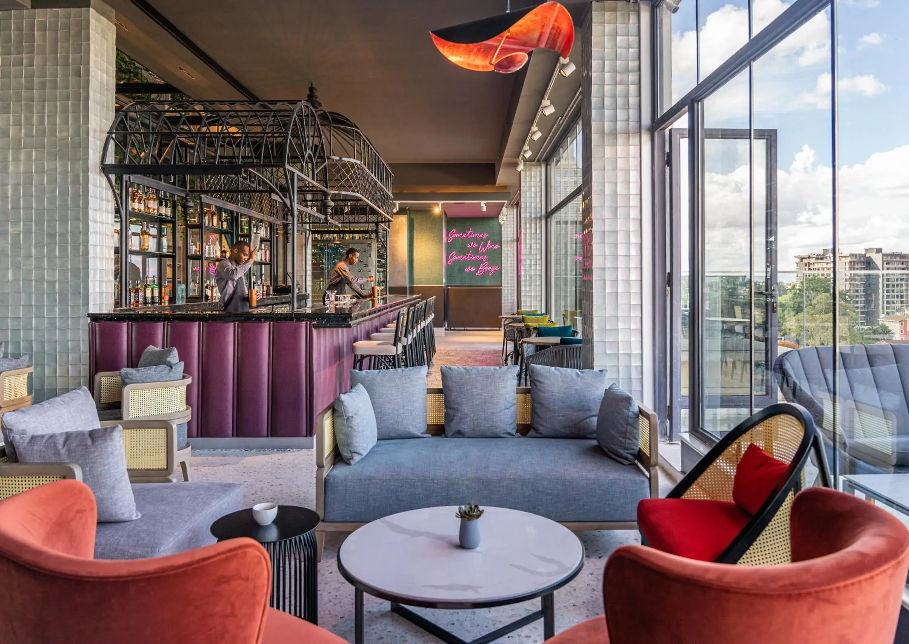 Lounge or bar in Dusit Princess Hotel Residences Nairobi Lounge or bar in Dusit Princess Hotel Residences Nairobi