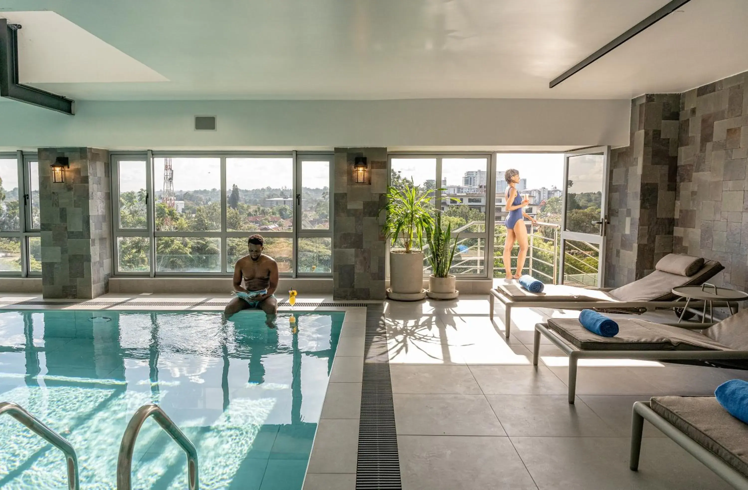 Swimming pool in Dusit Princess Hotel Residences Nairobi Swimming pool in Dusit Princess Hotel Residences Nairobi