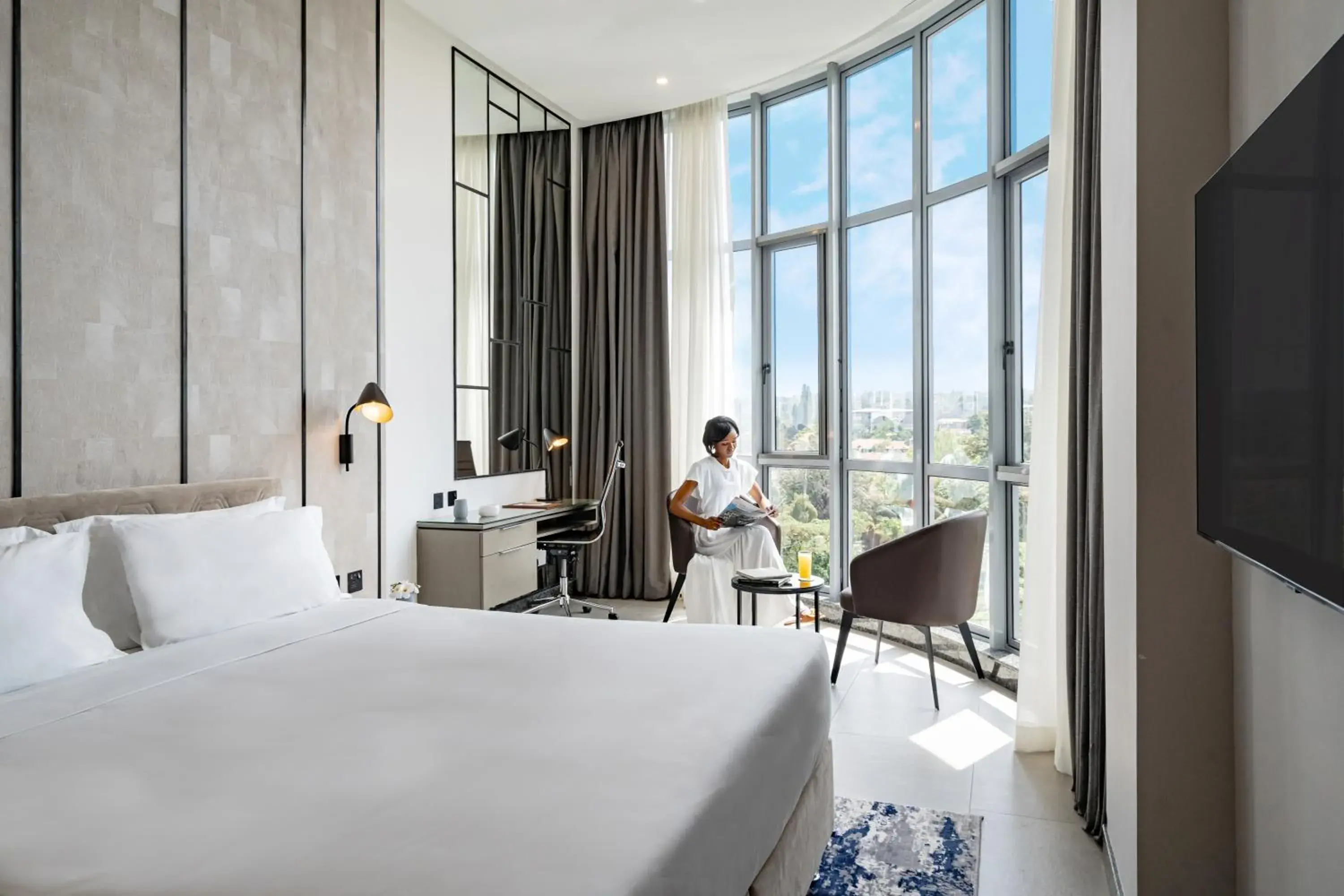 Bedroom, Bed in Dusit Princess Hotel Residences Nairobi Bedroom, Bed in Dusit Princess Hotel Residences Nairobi