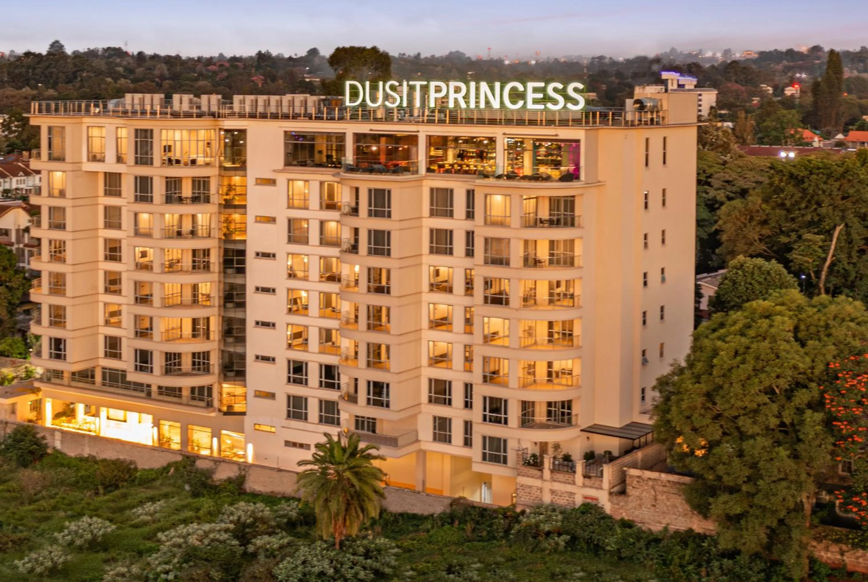 Property building in Dusit Princess Hotel Residences Nairobi