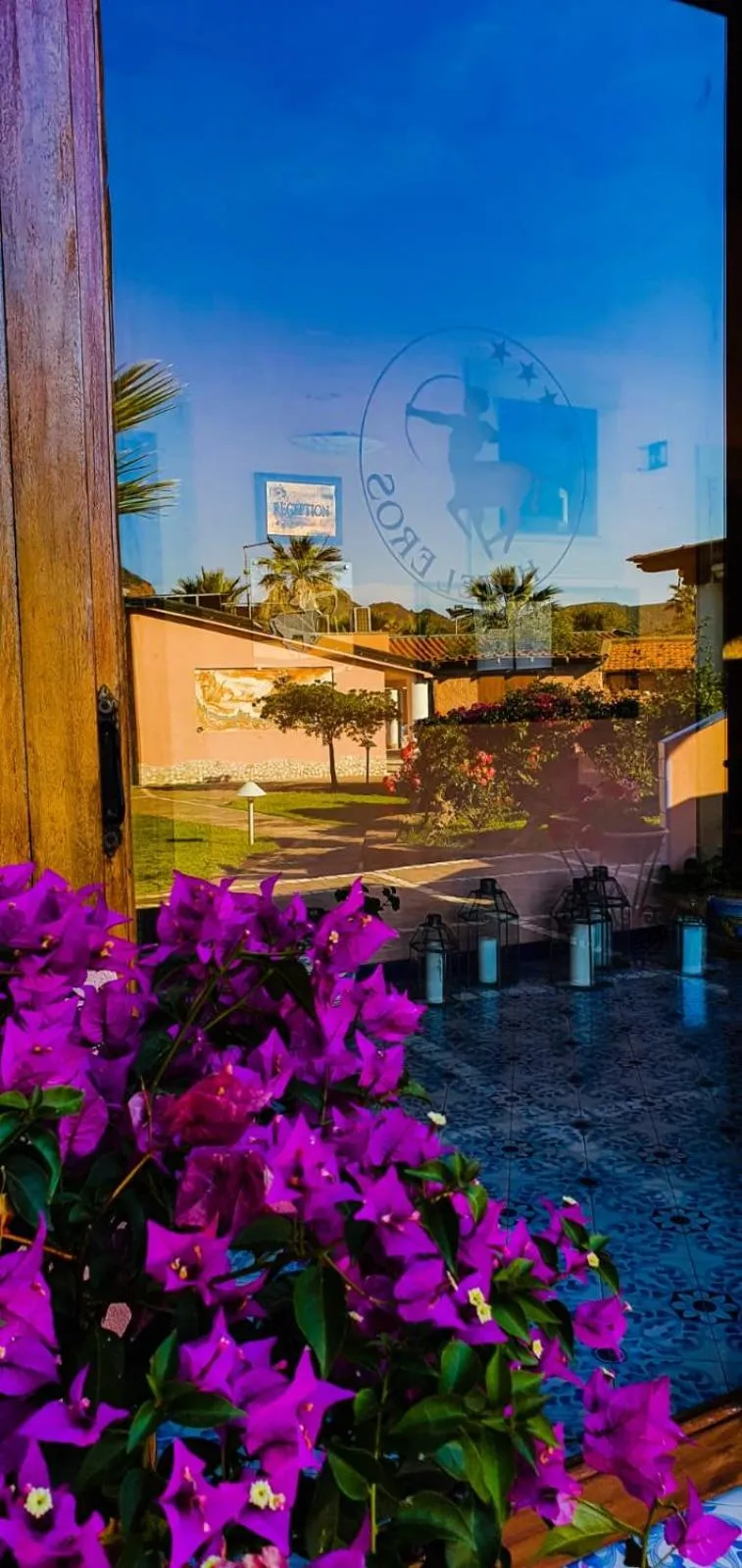 Property logo or sign in Hotel Eros