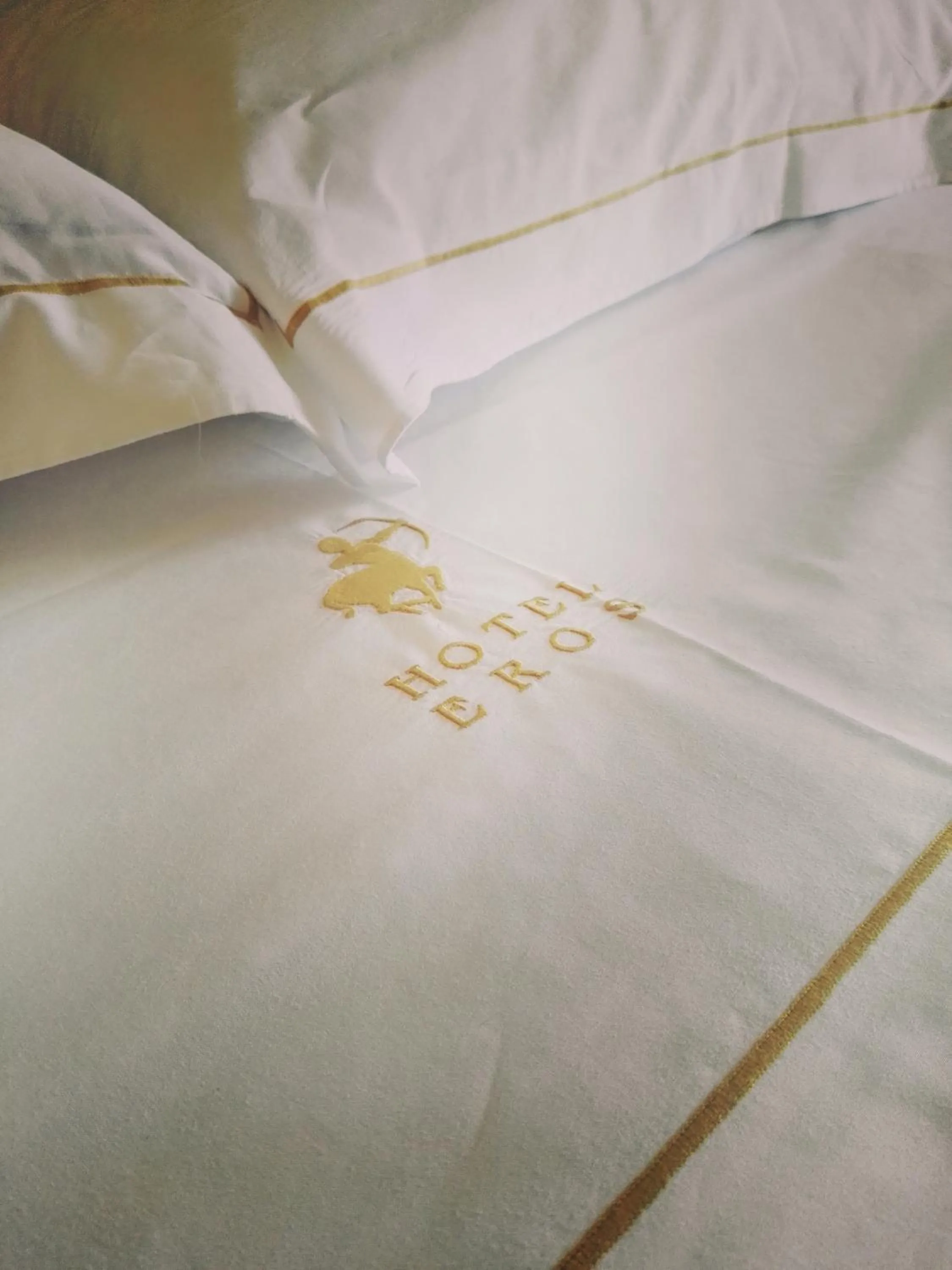 Bed in Hotel Eros