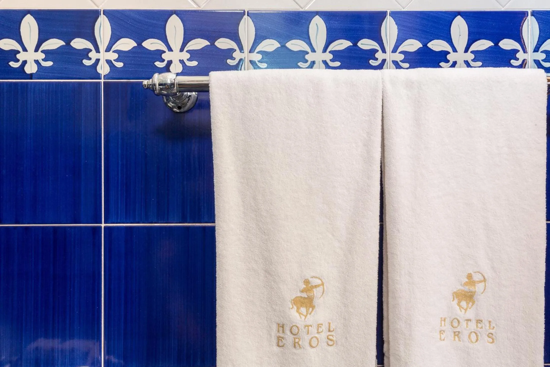 towels in Hotel Eros