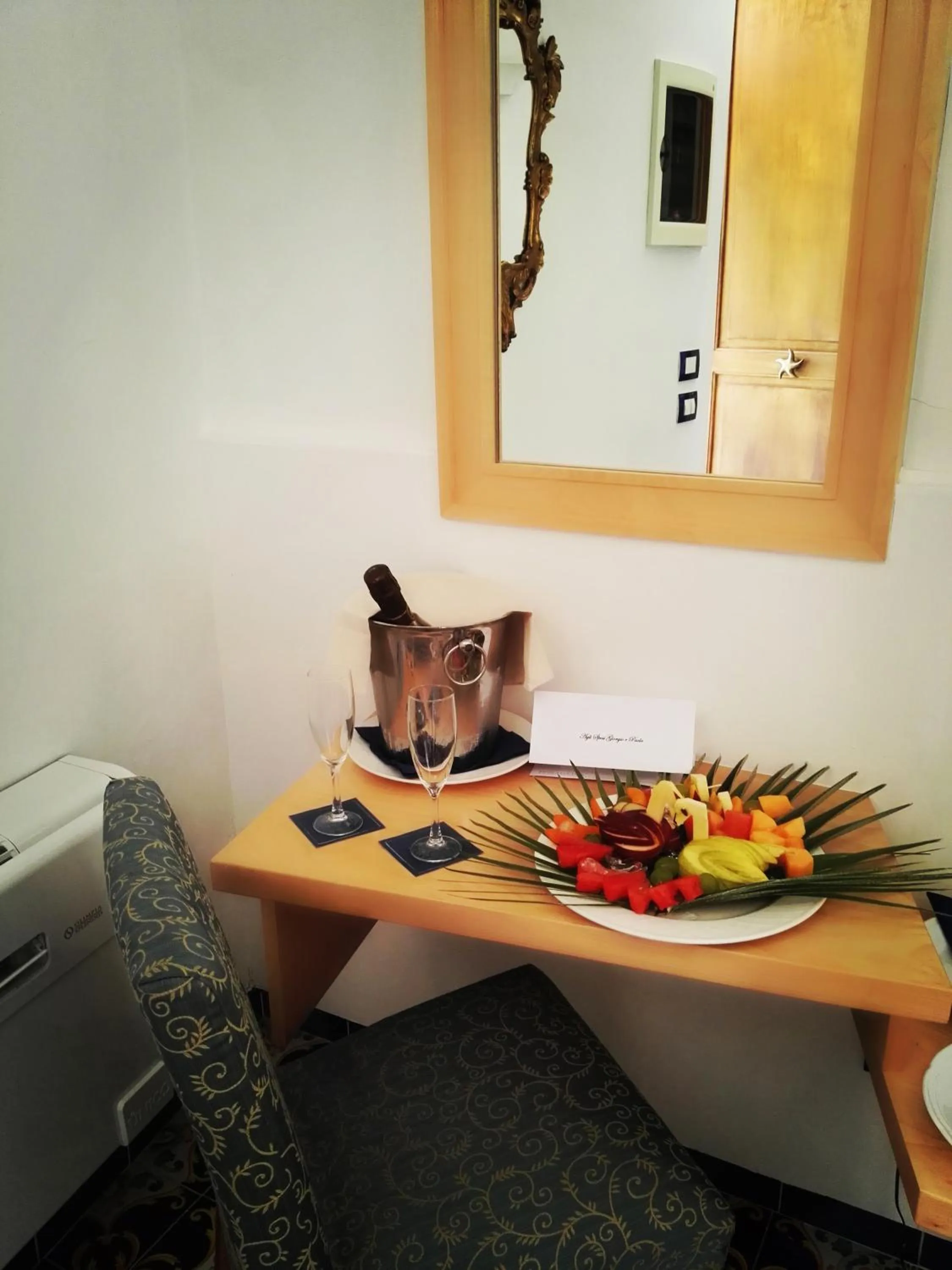 Food close-up in Hotel Eros