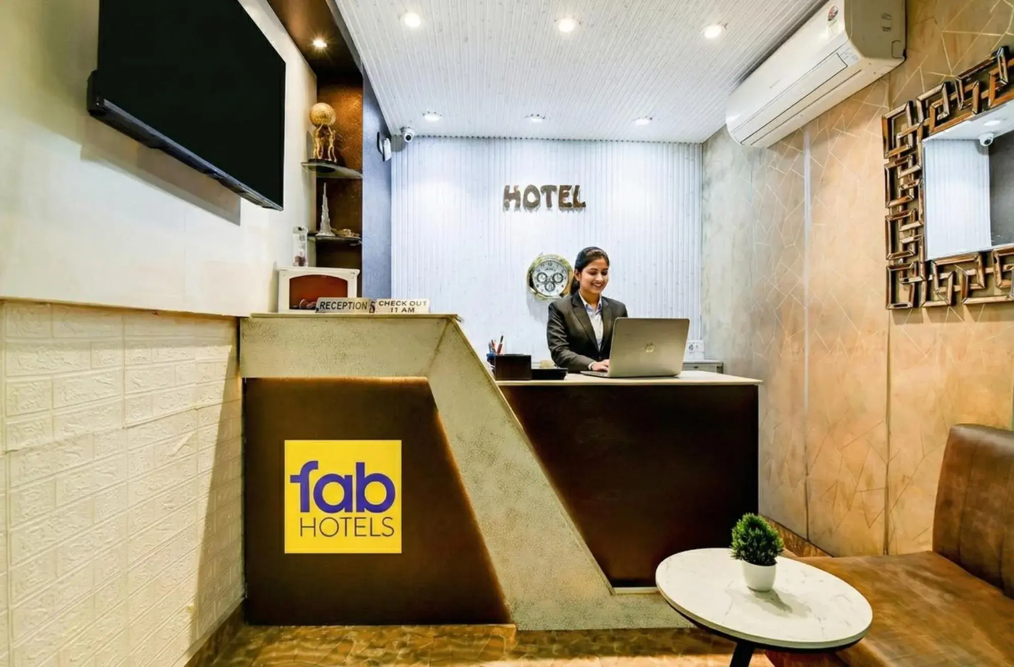 Lobby or reception in FabHotel Best Buy Lobby or reception in FabHotel Best Buy