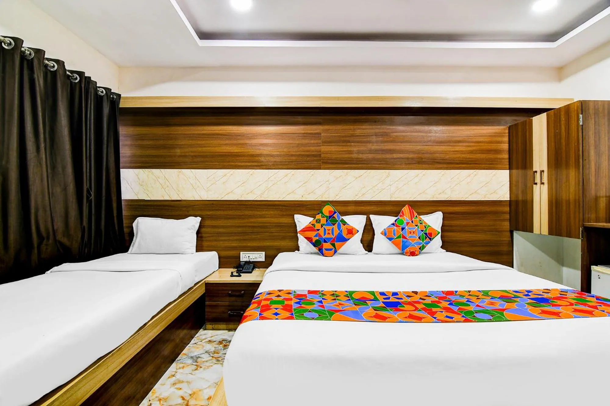 Bedroom, Bed in FabHotel Best Buy