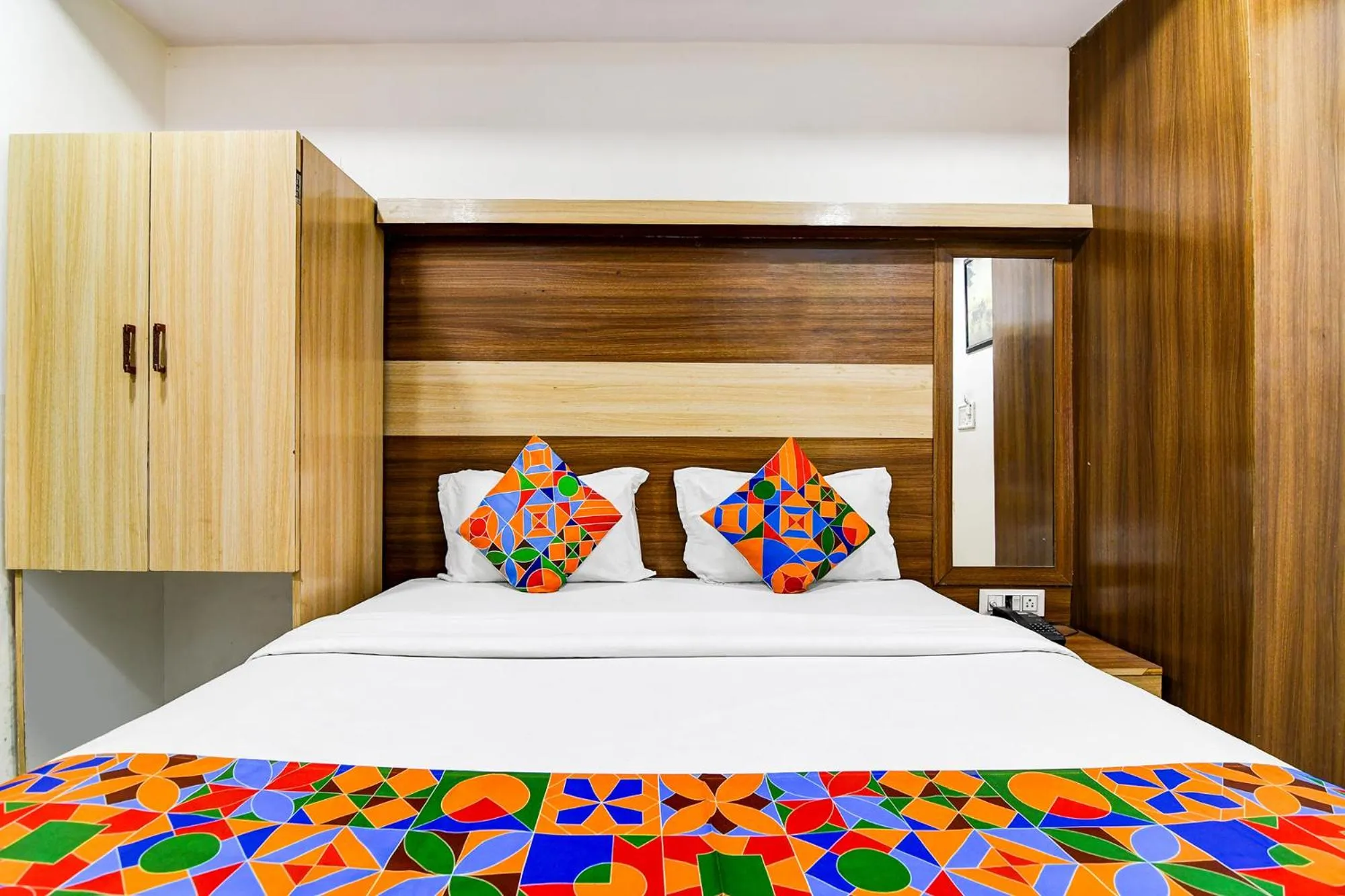 Bedroom, Bed in FabHotel Best Buy