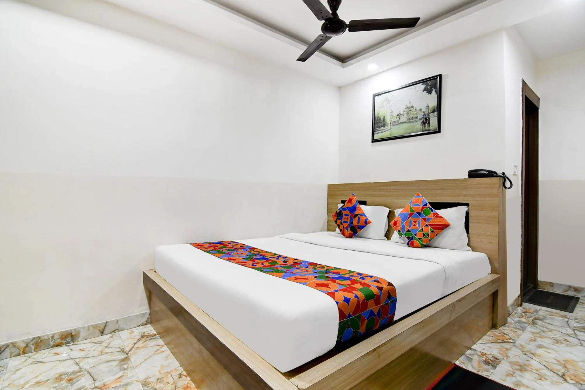 Bedroom, Bed in FabHotel Best Buy