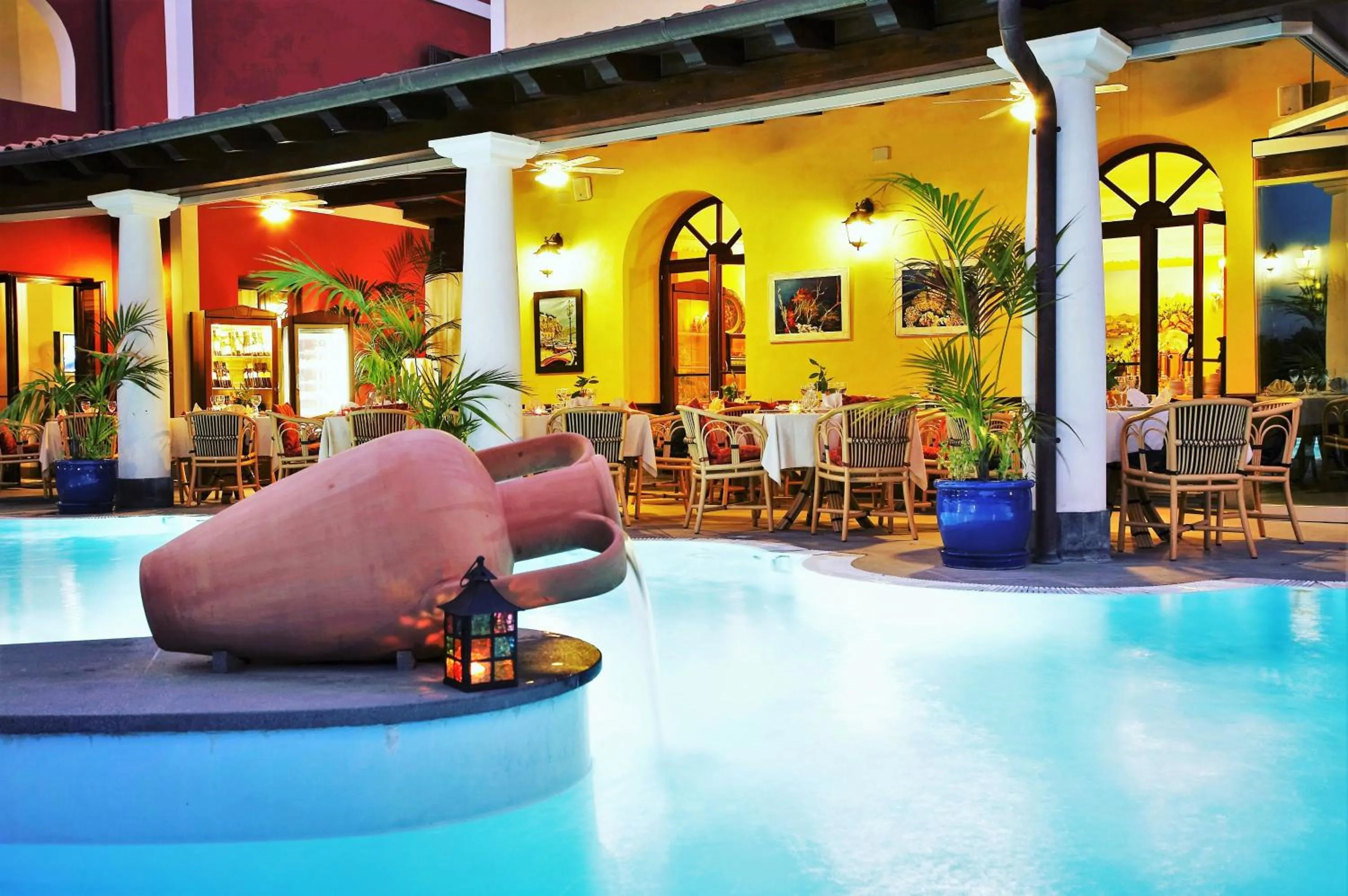 Restaurant/places to eat in Arciduca Grand Hotel