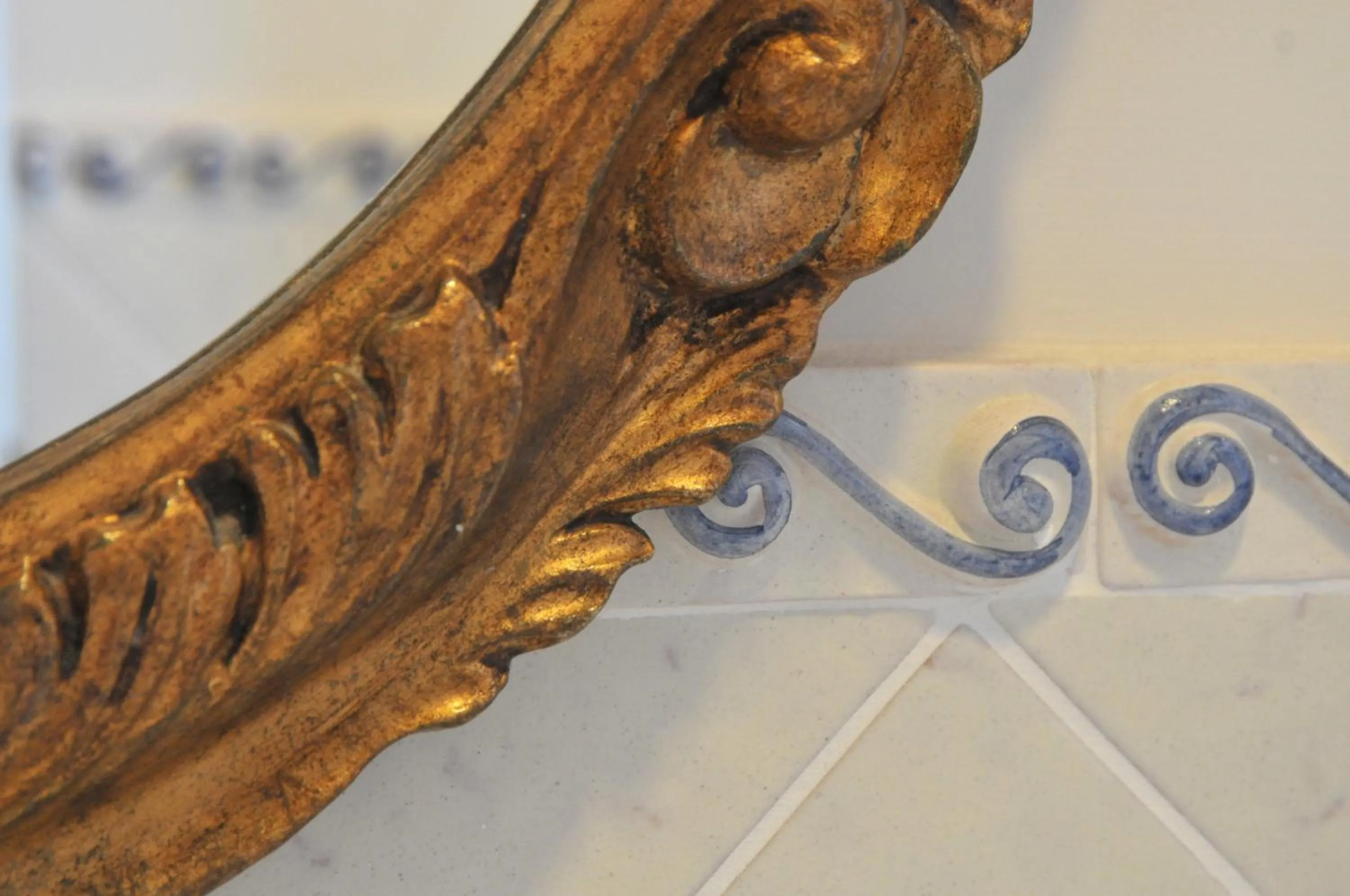 Decorative detail in Arciduca Grand Hotel